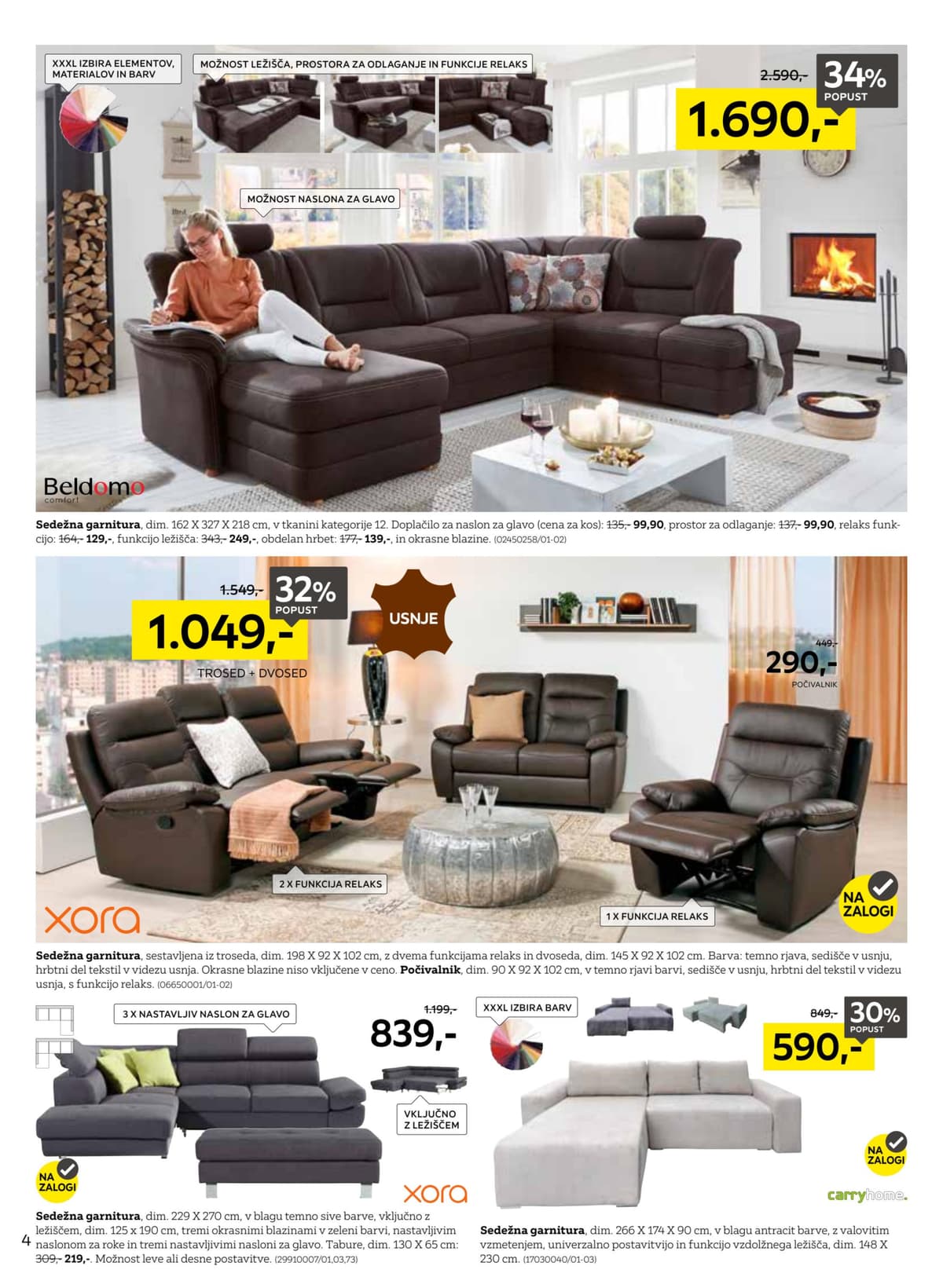 Stran 4. Lesnina kataloga - Sveži Trendi Za Sodoben Dom od 18.02.2026.