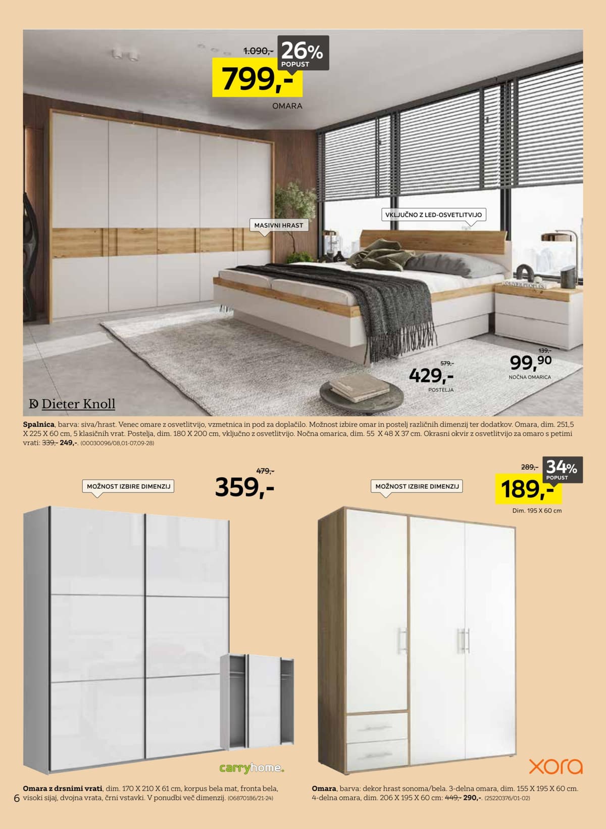 Stran 6. Lesnina kataloga - Sveži Trendi Za Sodoben Dom