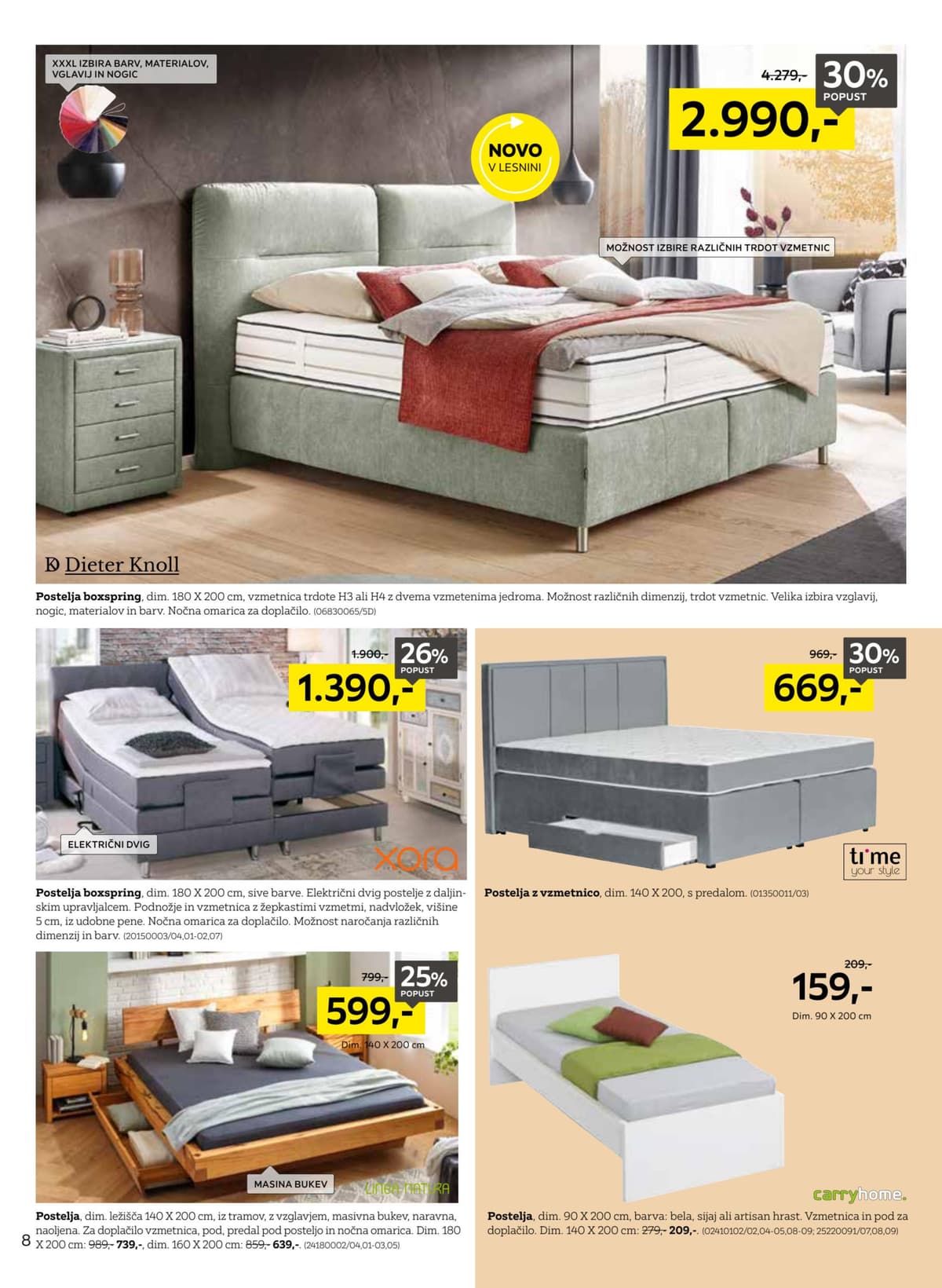 Stran 8. Lesnina kataloga - Sveži Trendi Za Sodoben Dom