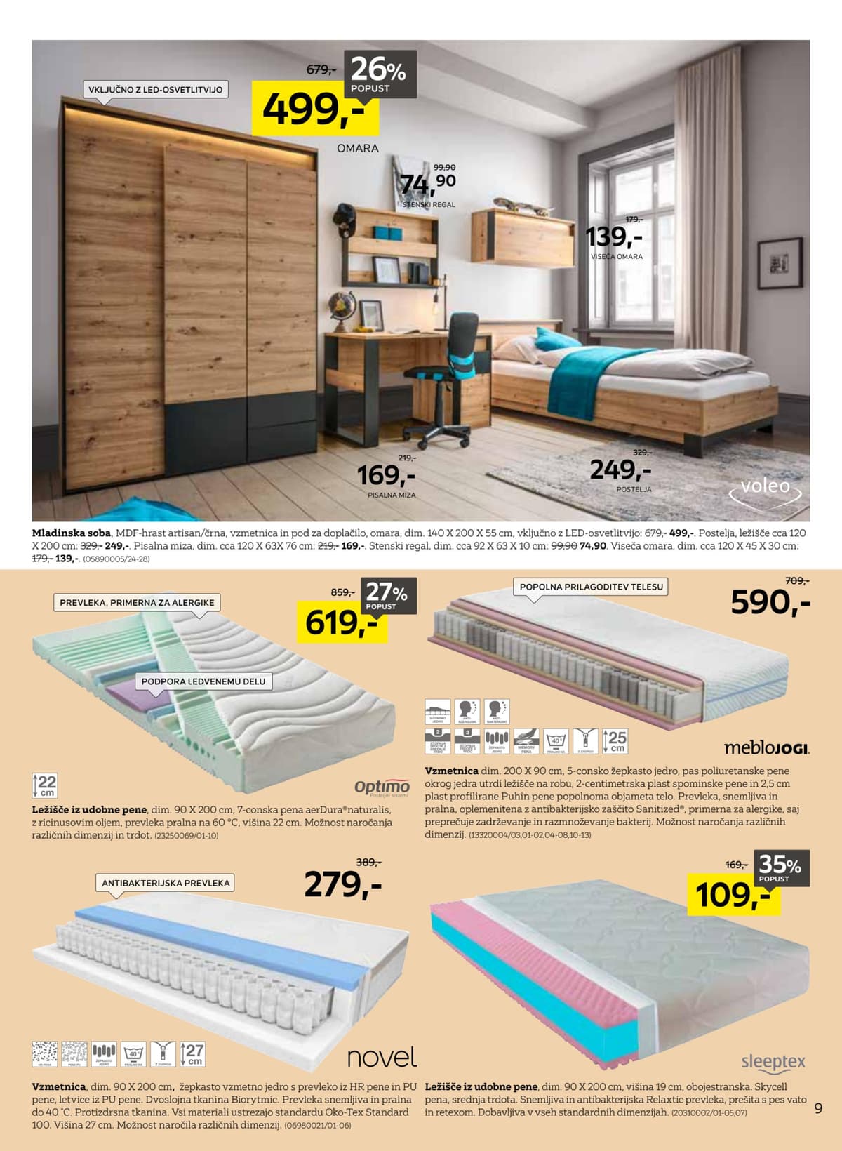 Stran 9. Lesnina kataloga - Sveži Trendi Za Sodoben Dom