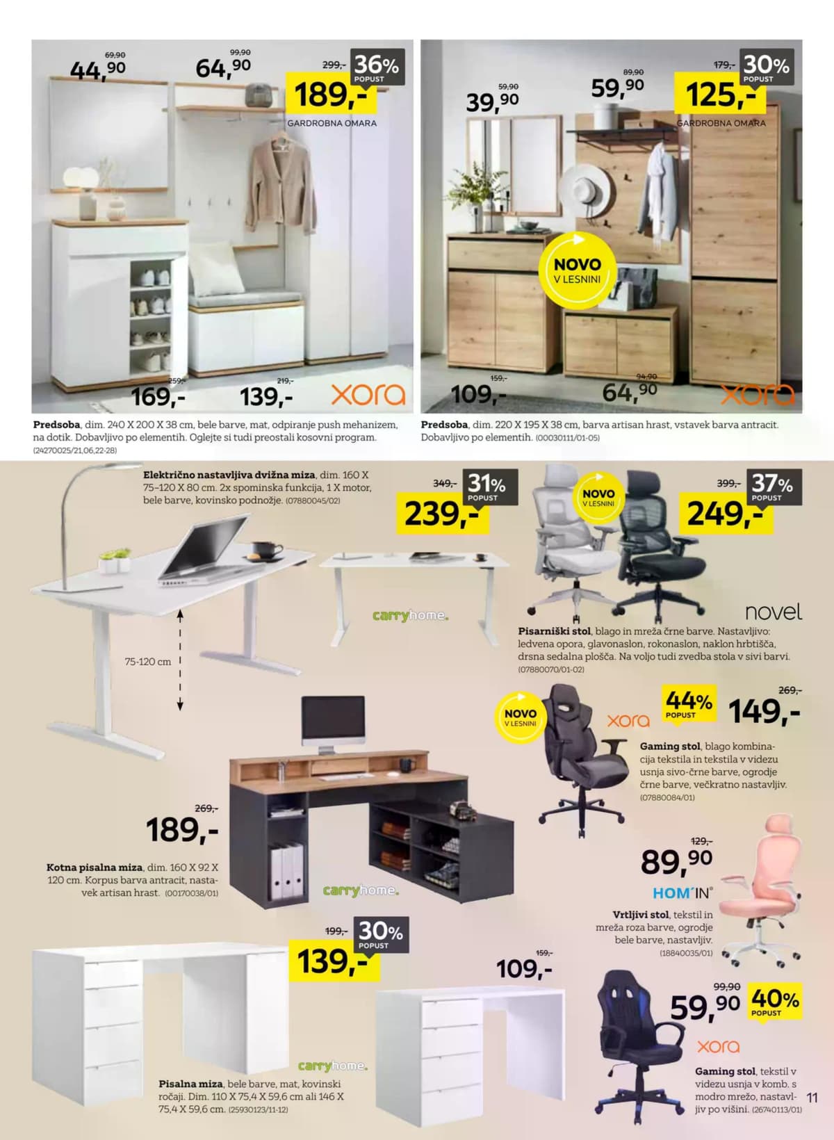 Stran 11. Lesnina kataloga - Specialisti za spanje od 09.03.2026.