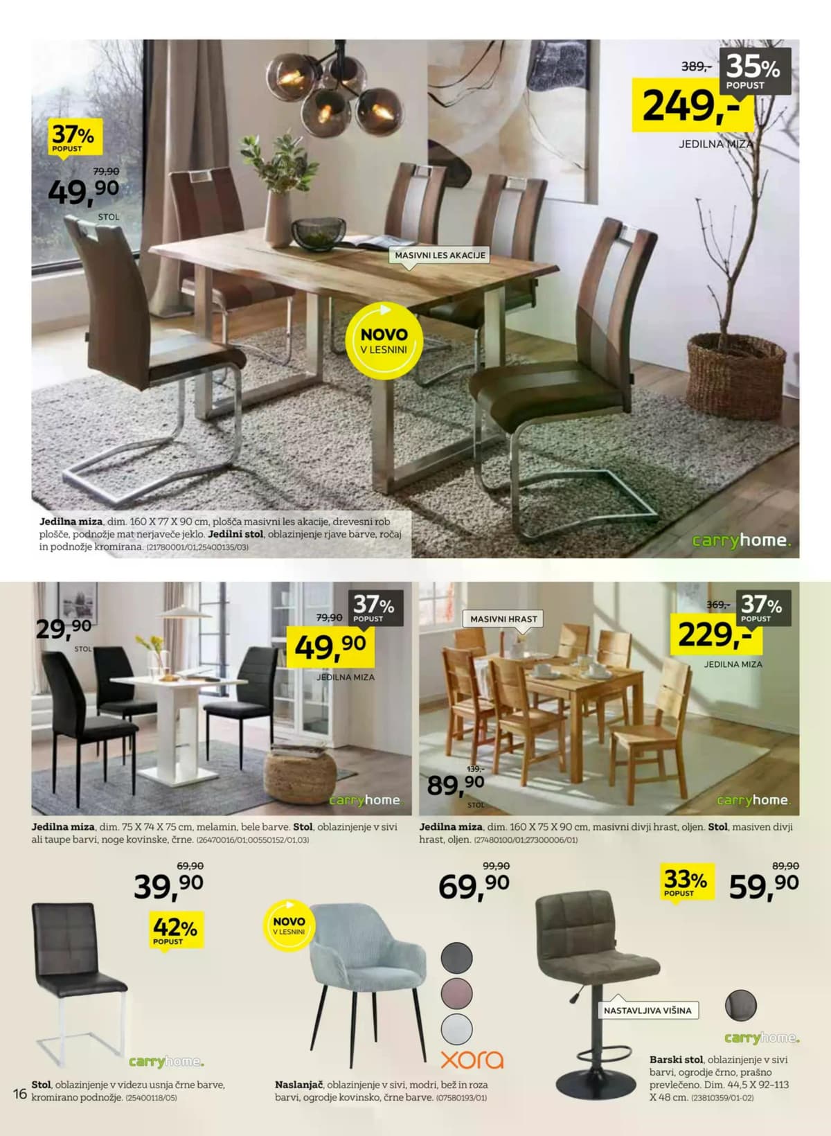 Stran 16. Lesnina kataloga - Specialisti za spanje od 09.03.2026.