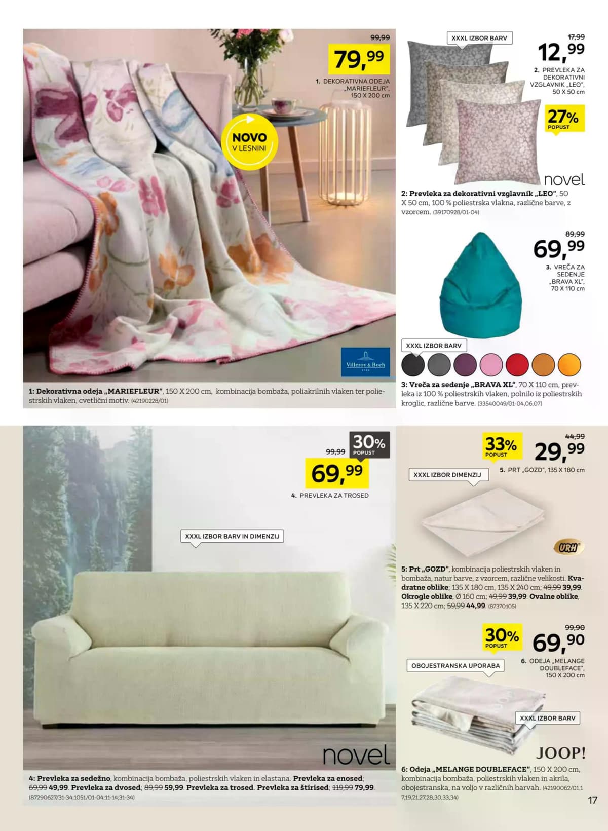 Stran 17. Lesnina kataloga - Specialisti za spanje od 09.03.2026.
