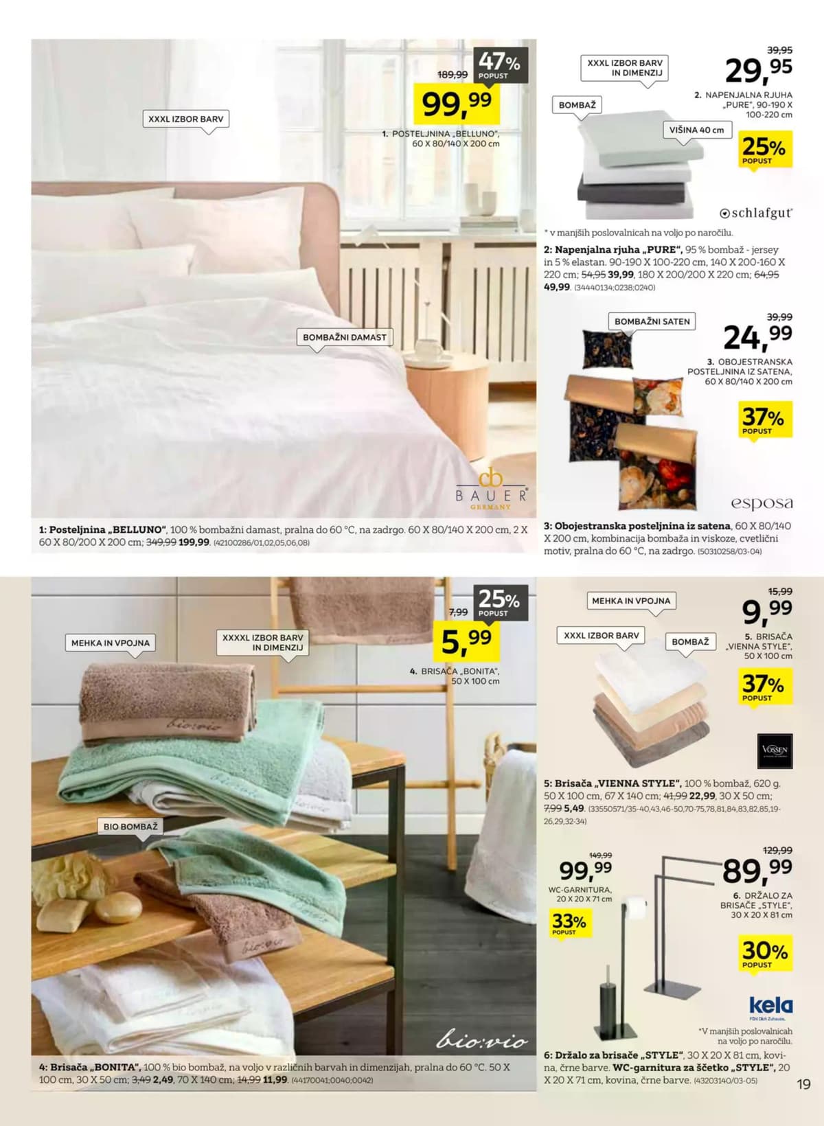 Stran 19. Lesnina kataloga - Specialisti za spanje od 09.03.2026.