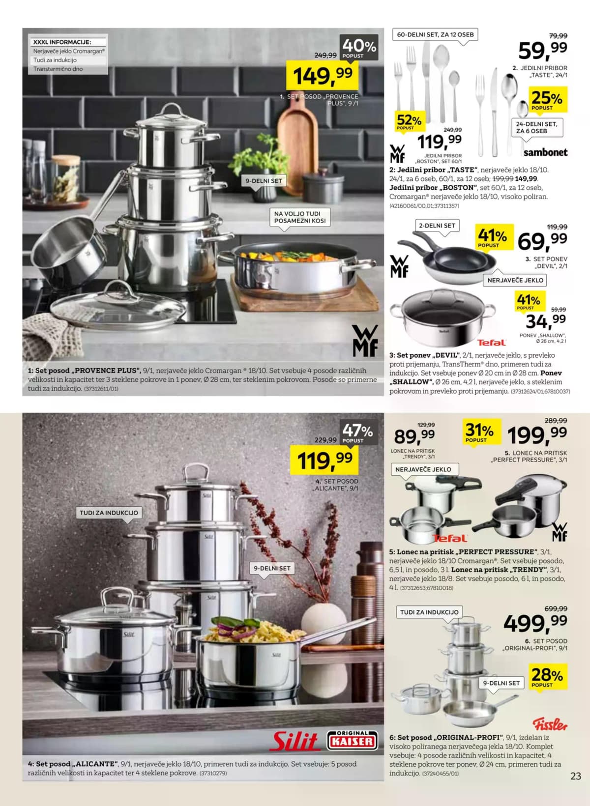 Stran 23. Lesnina kataloga - Specialisti za spanje od 09.03.2026.