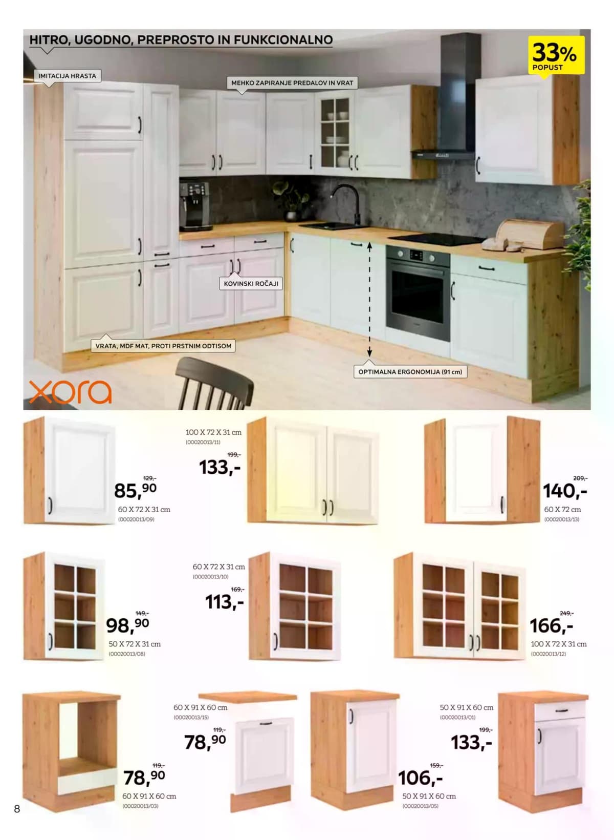 Stran 8. Lesnina kataloga - Najboljše razmerje med ceno in kakovostjo od 17.03.2026.