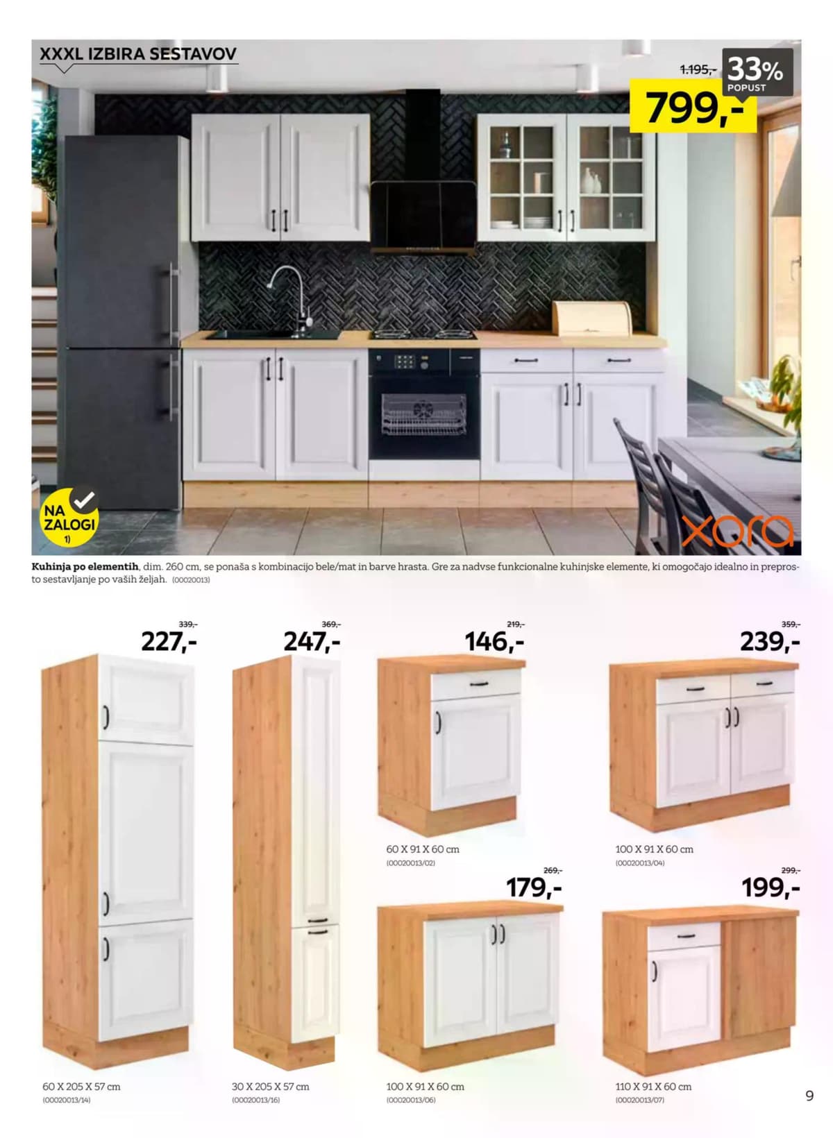 Stran 9. Lesnina kataloga - Najboljše razmerje med ceno in kakovostjo od 17.03.2026.