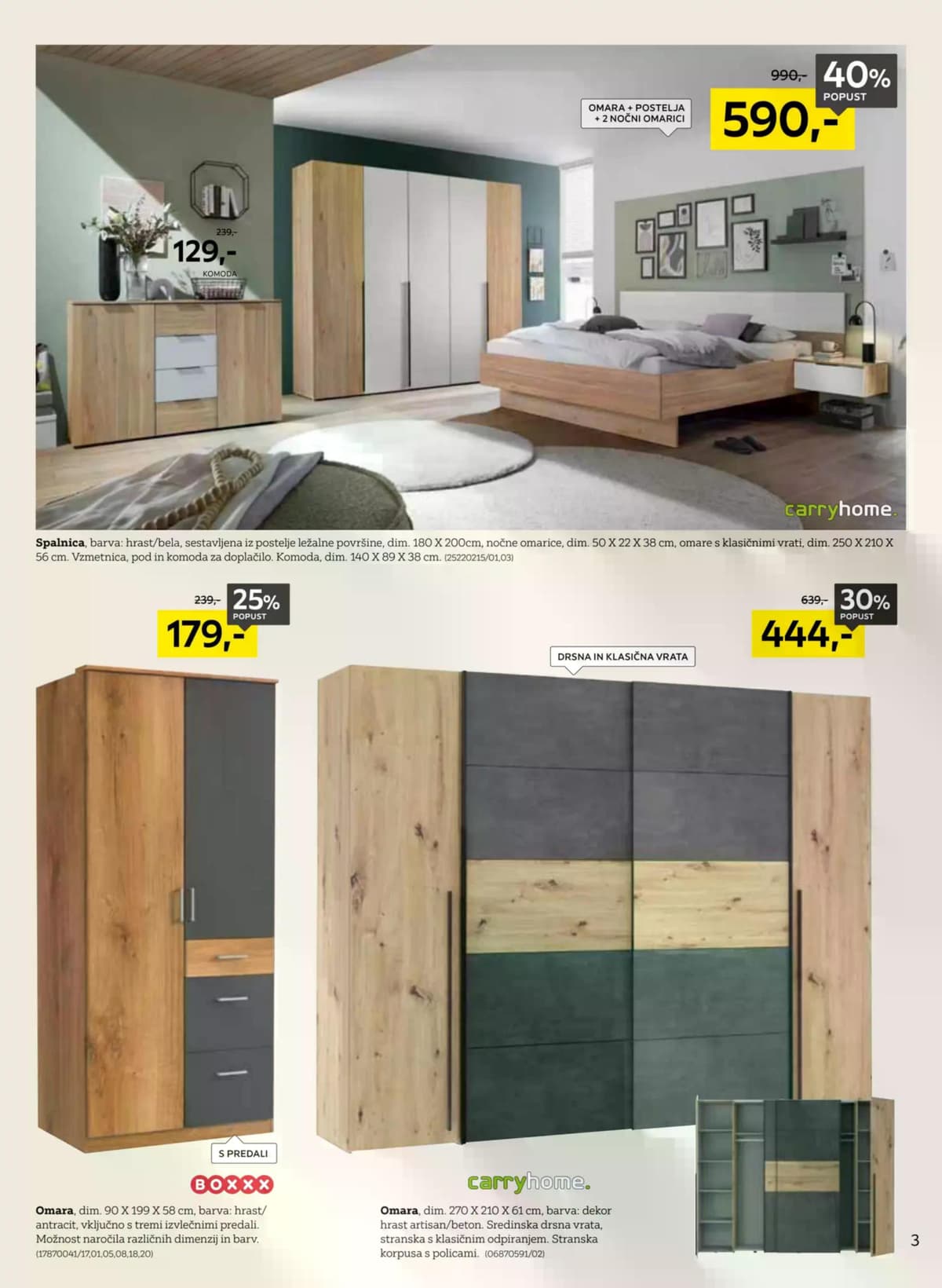 Stran 3. Lesnina kataloga - Mesec spanja v Lesnini od 21.03.2026.