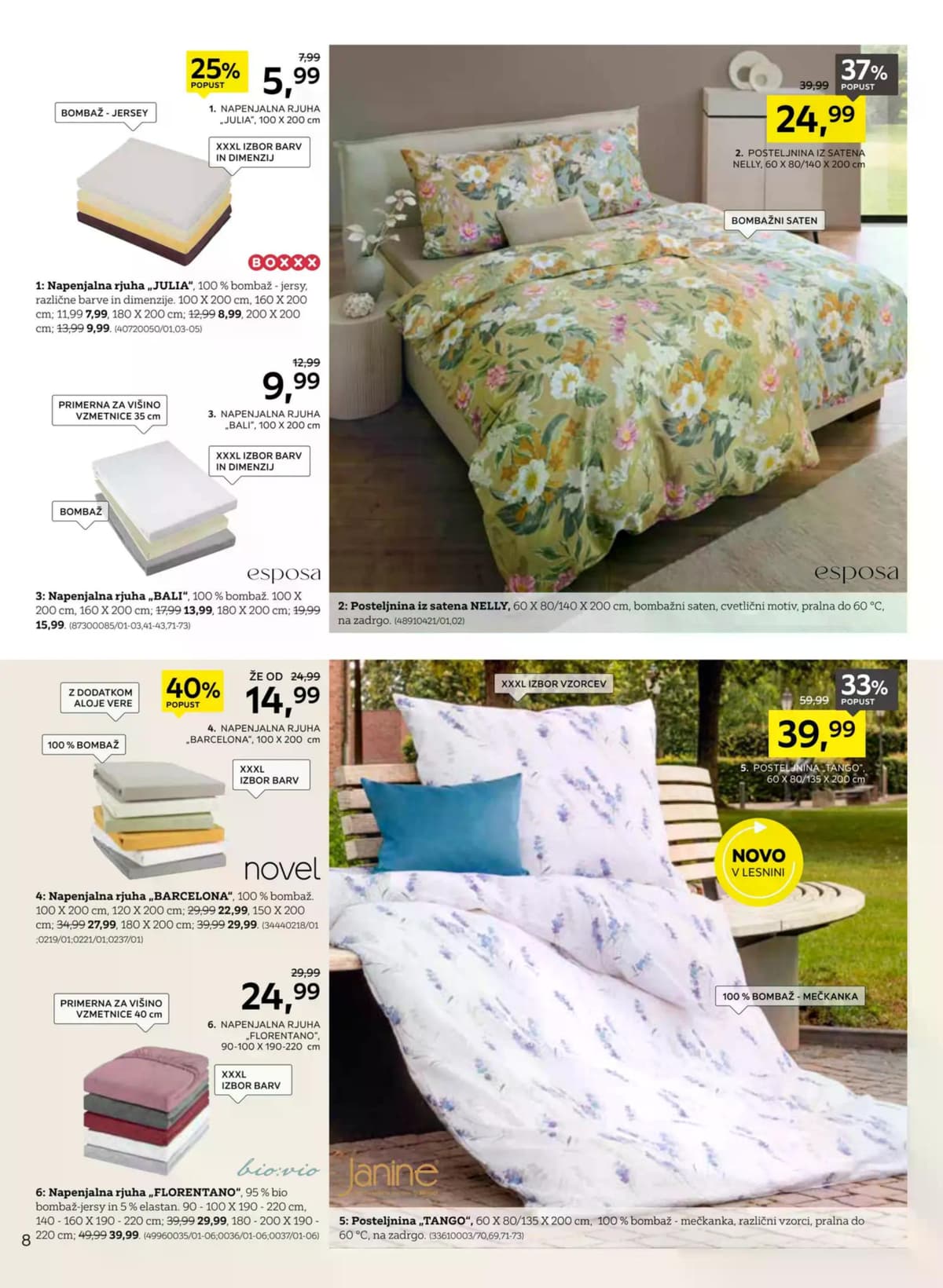 Stran 8. Lesnina kataloga - Mesec spanja v Lesnini od 21.03.2026.