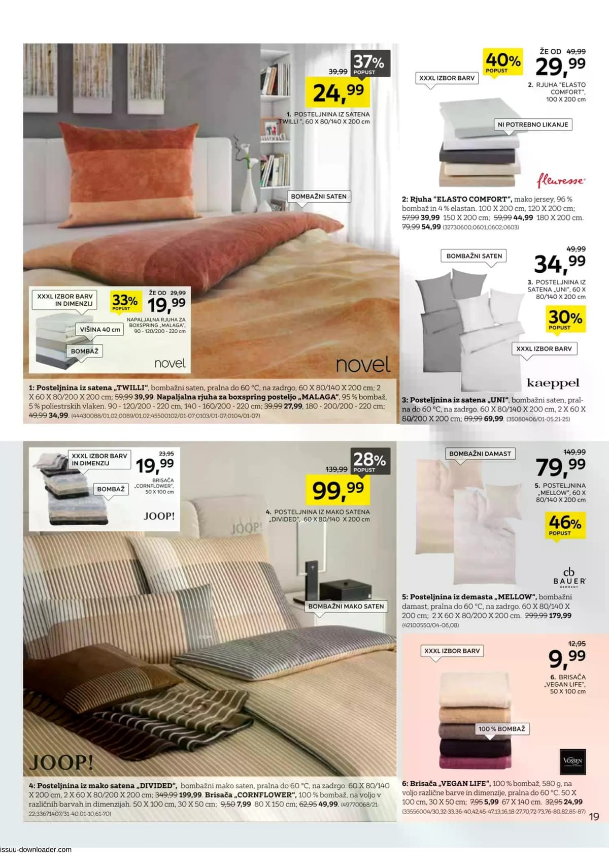 Stran 19. Lesnina kataloga - Vse za udobje vašega doma