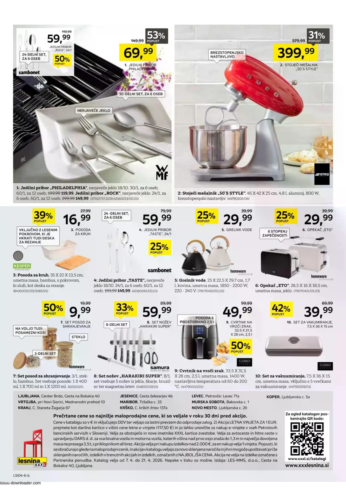 Stran 24. Lesnina kataloga - Vse za udobje vašega doma