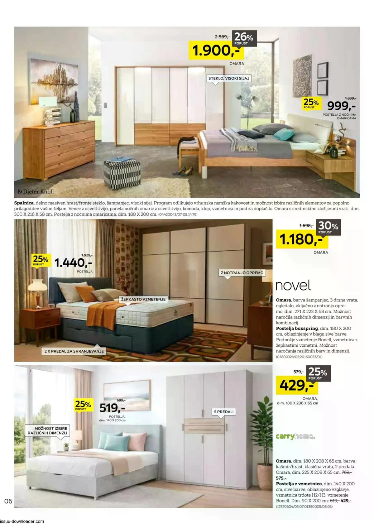 Stran 6. Lesnina kataloga - Vse za udobje vašega doma od 09.04.2026.