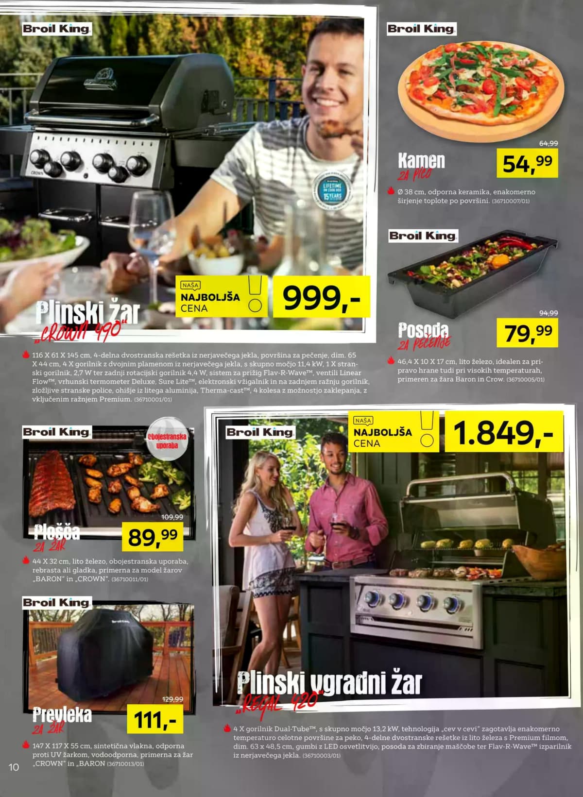 Stran 10. Lesnina kataloga - Premium Žari od 15.04.2026.