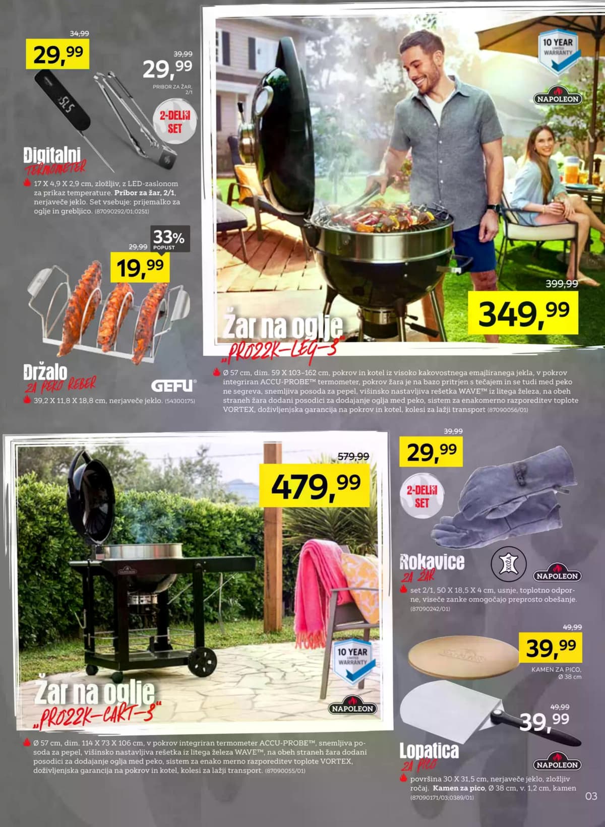 Stran 3. Lesnina kataloga - Premium Žari