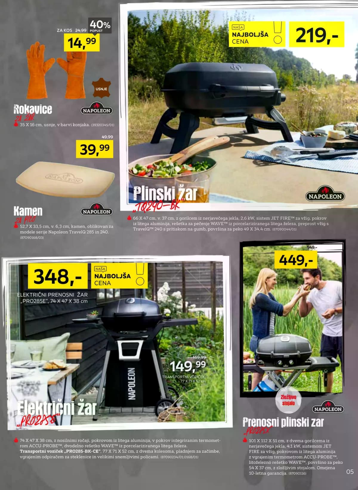 Stran 5. Lesnina kataloga - Premium Žari od 15.04.2026.