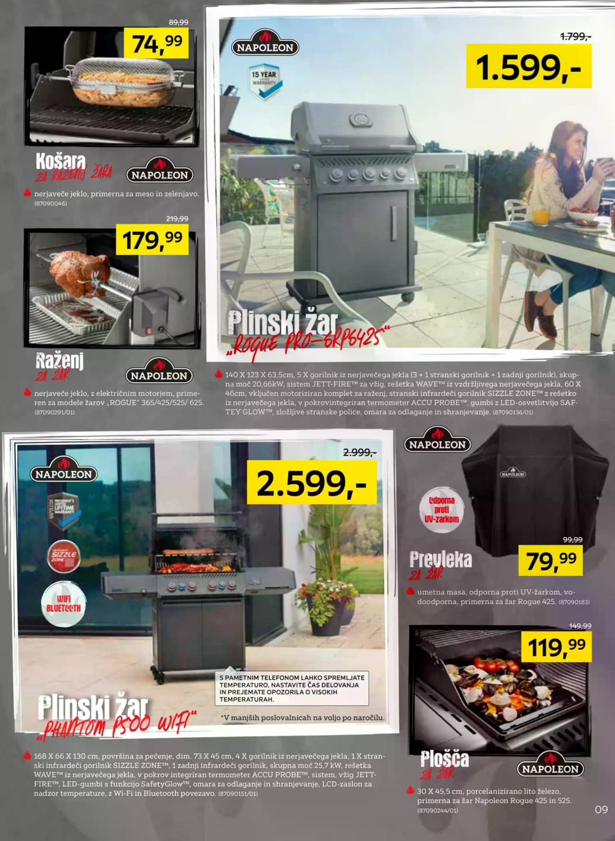 Stran 9. Lesnina kataloga - Premium Žari od 15.04.2026.