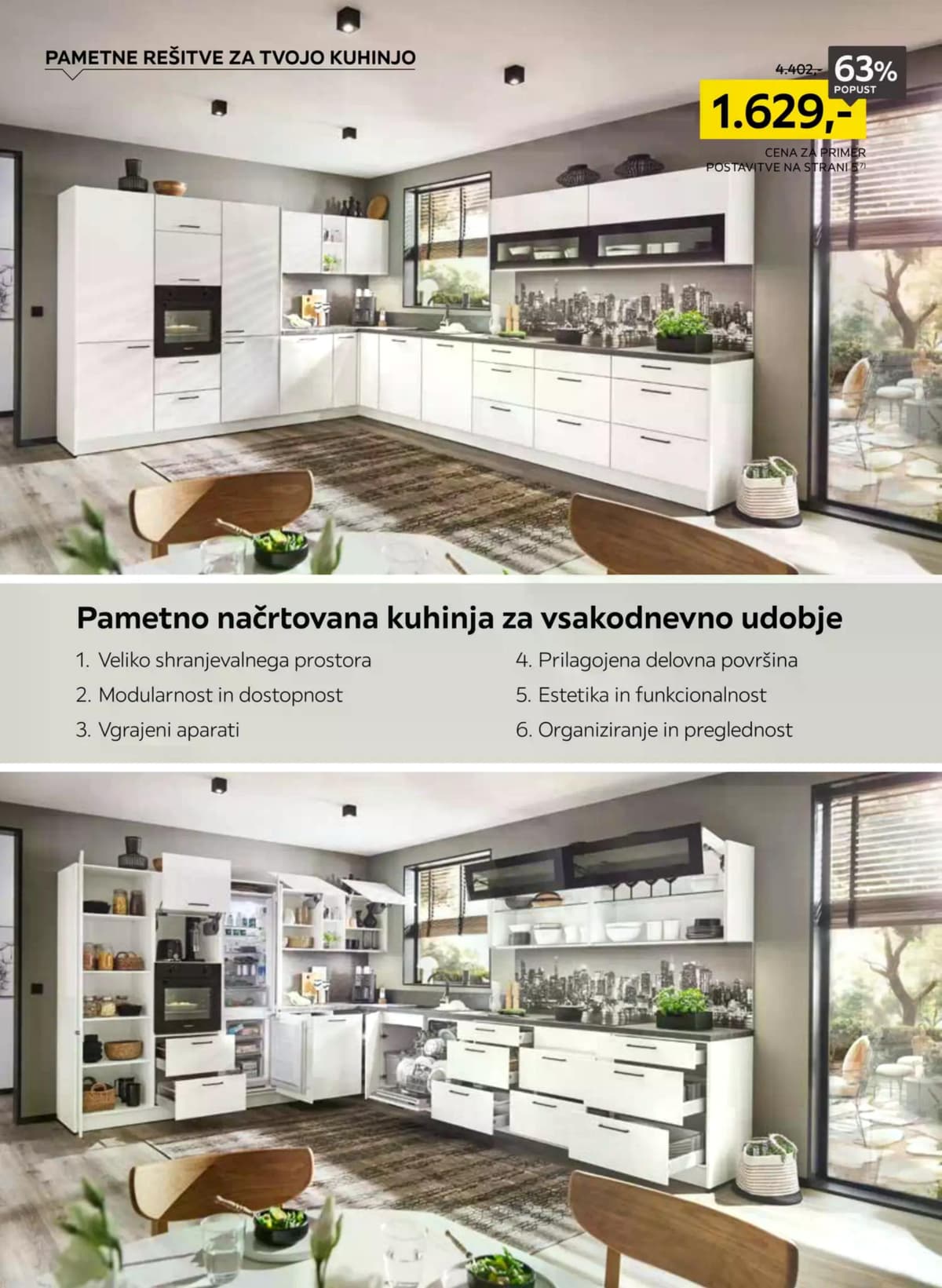 Stran 8. Lesnina kataloga - Največja ponudba kuhinj od 06.05.2026.