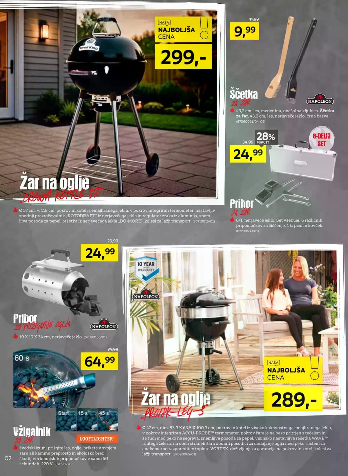 Stran 2. Lesnina kataloga - Premium Žari od 06.07.2026