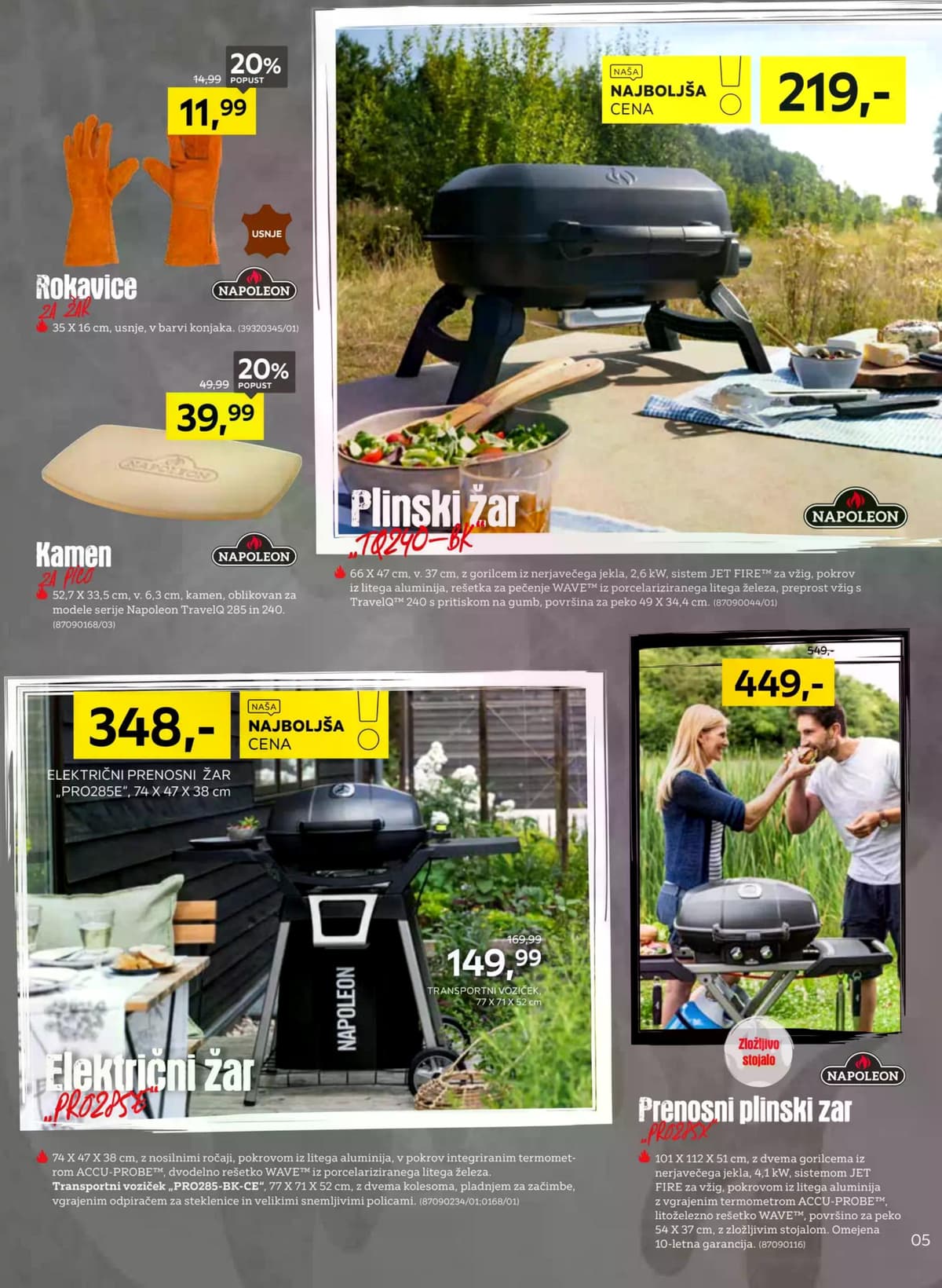 Stran 5. Lesnina kataloga - Premium Žari od 06.07.2026