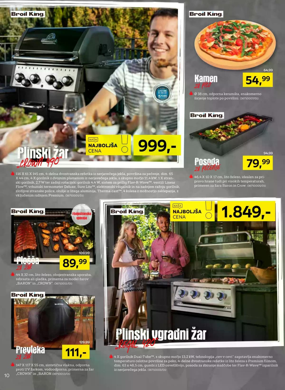 Stran 10. Lesnina kataloga - Premium Žari od 06.07.2026