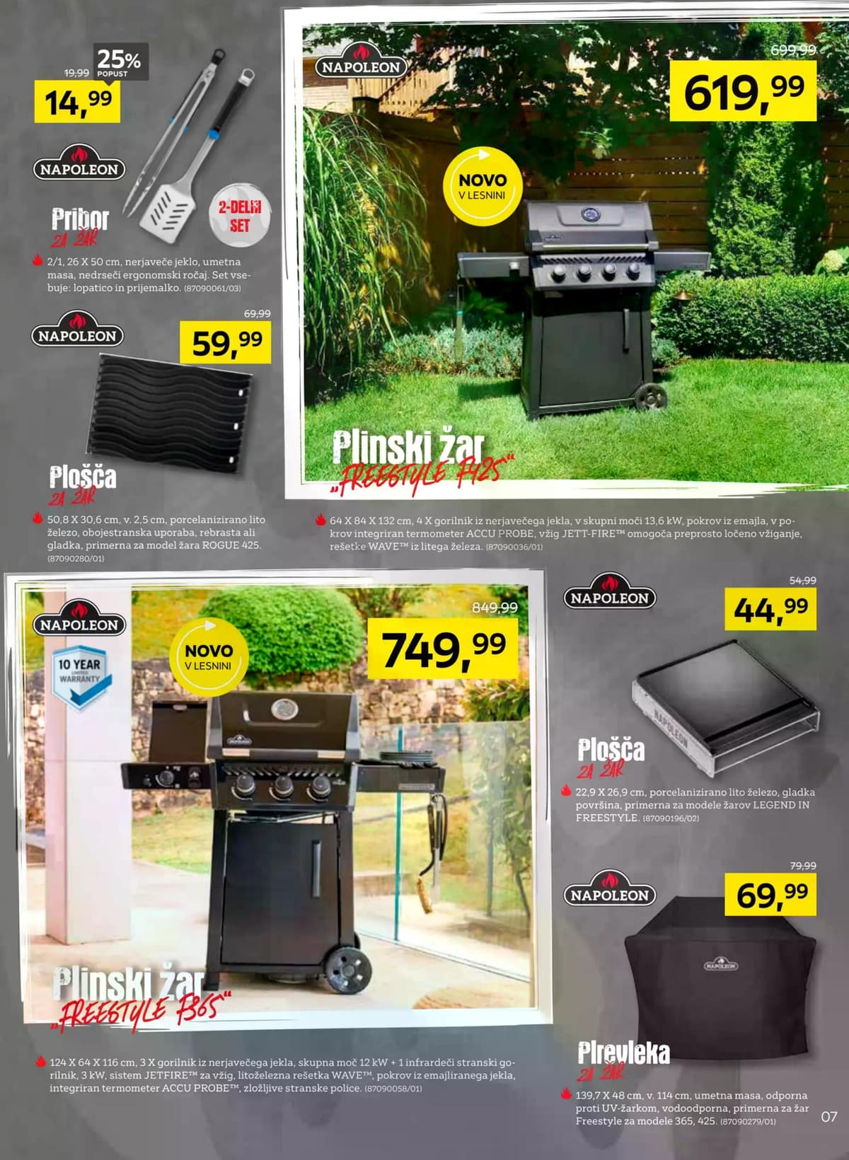 Stran 7. Lesnina kataloga - Premium Žari od 06.07.2026