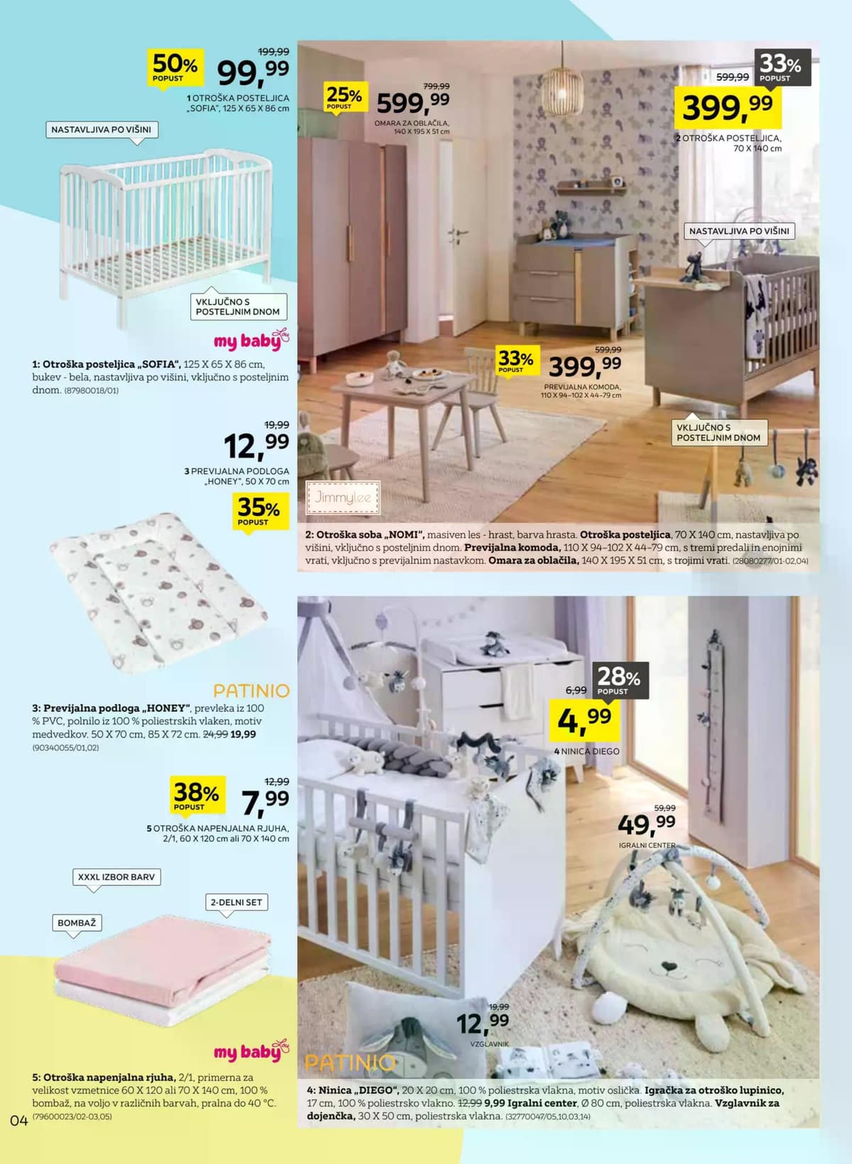Stran 4. Lesnina kataloga - Odkrijte svet otroškega veselja