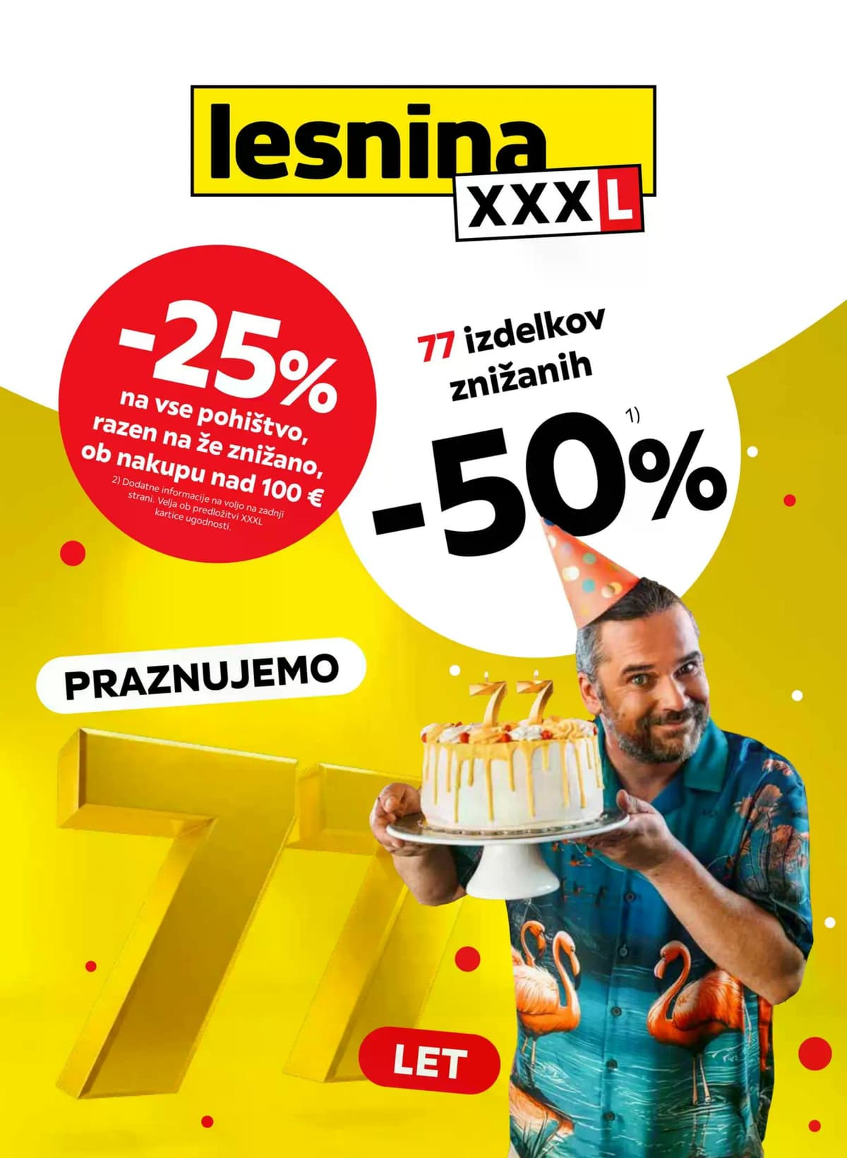 Lesnina katalog od 09/14/2026 - Praznujemo 77 let