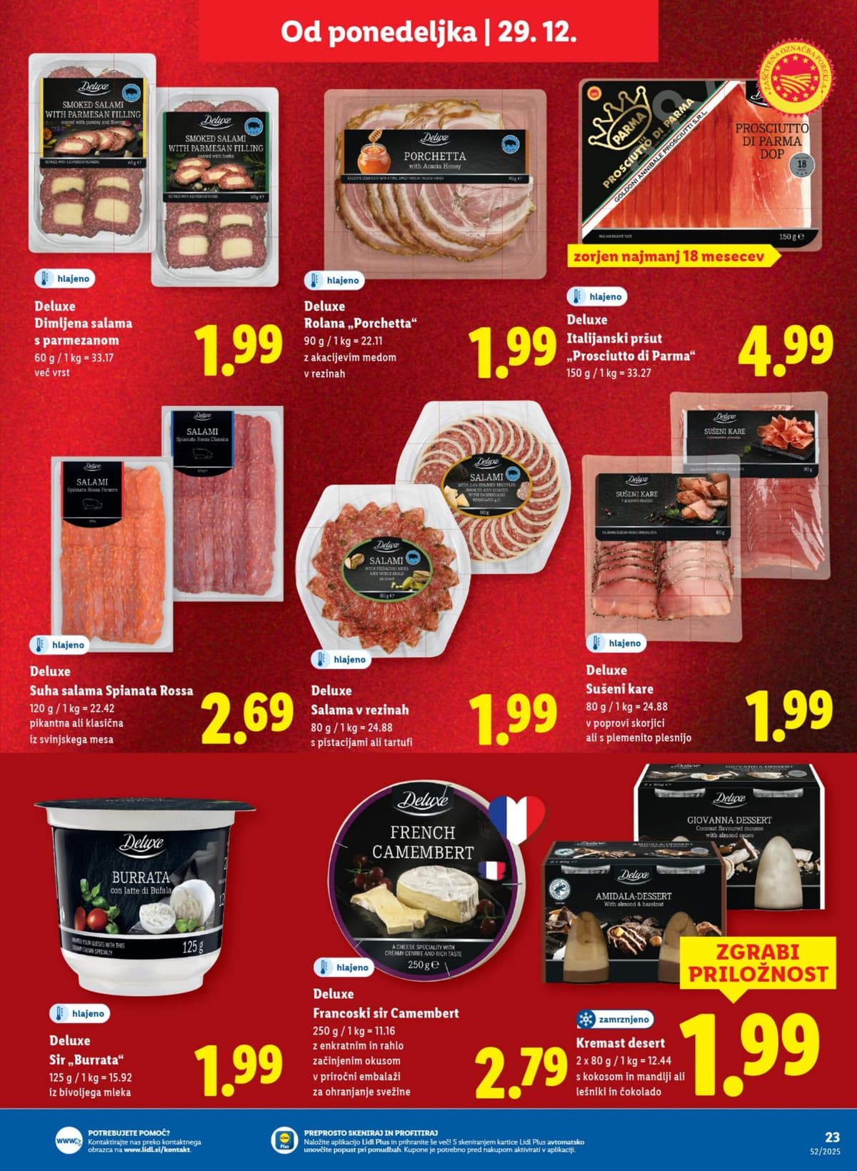 Stran 23. Lidl kataloga - Živila od 03.03.2026.