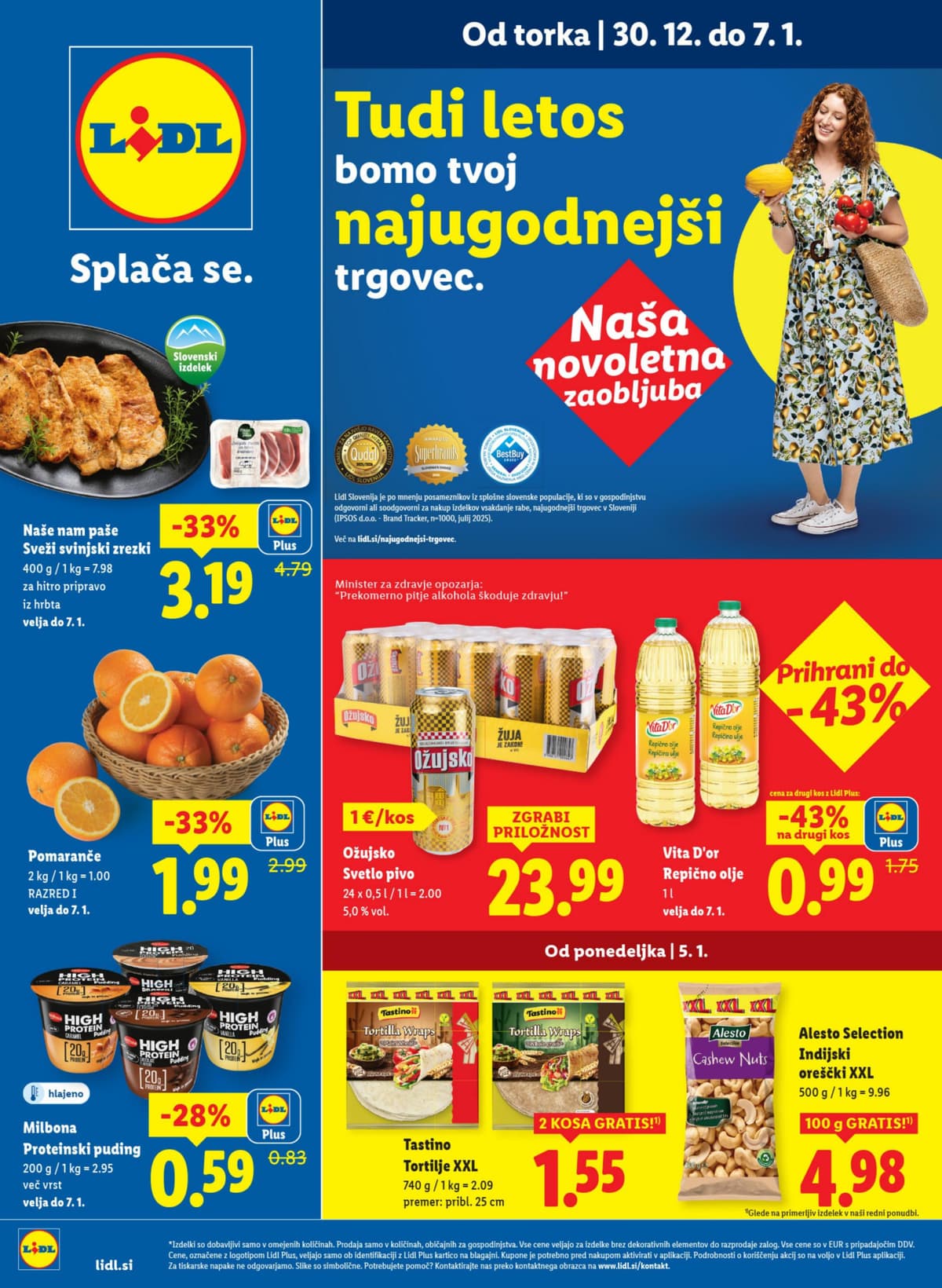 Stran 1. Lidl kataloga - Živila
