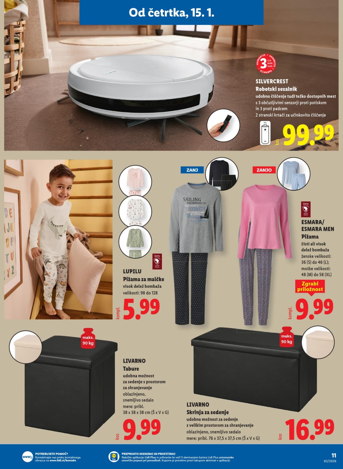 Stran 3. Lidl kataloga - Neživila od 03.03.2026.