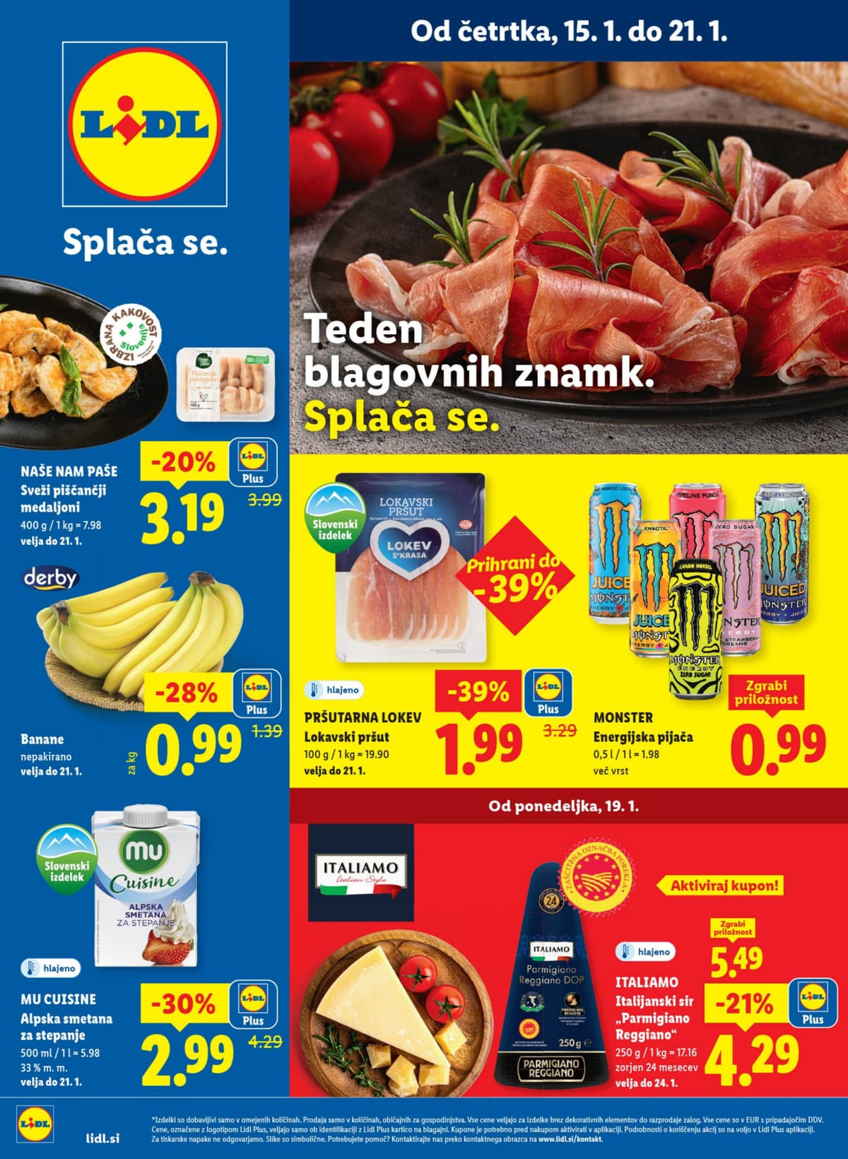 Stran 1. Lidl kataloga - Živila