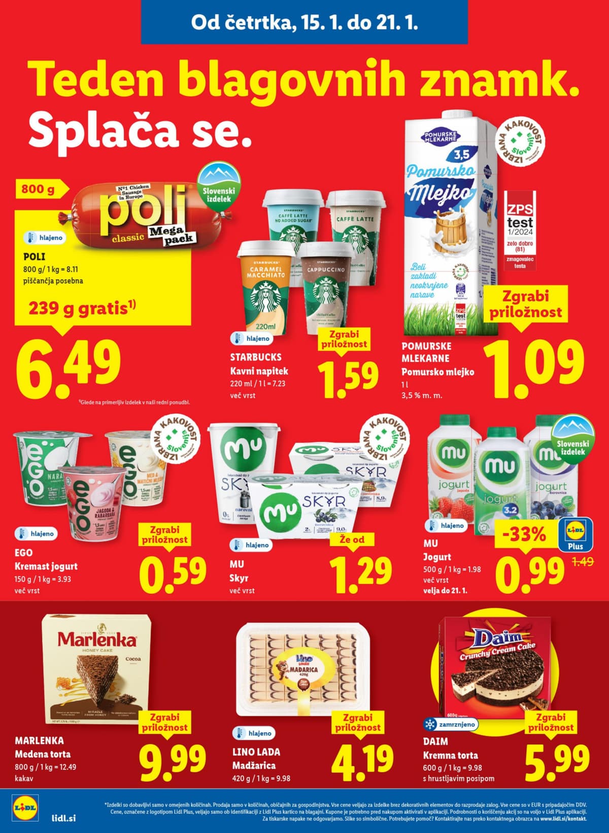 Stran 8. Lidl kataloga - Živila od 02.03.2026.