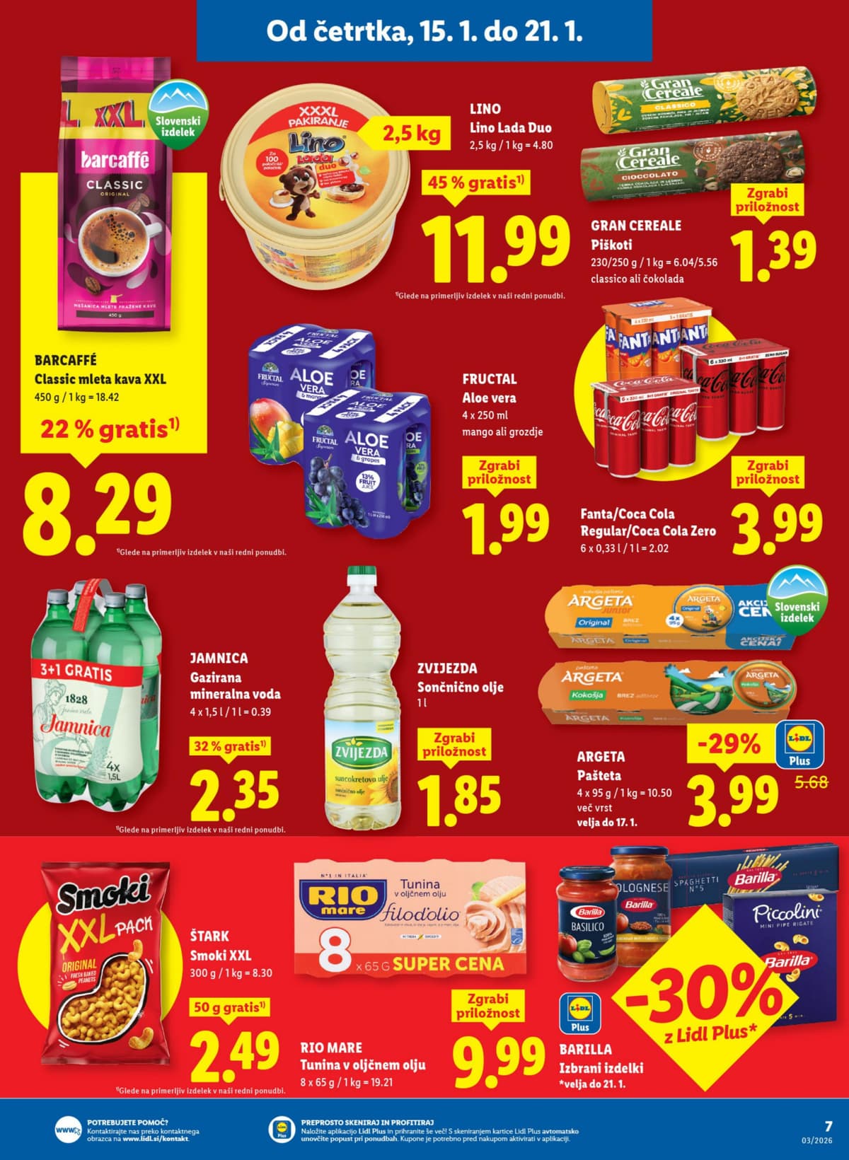 Stran 9. Lidl kataloga - Živila od 02.03.2026.