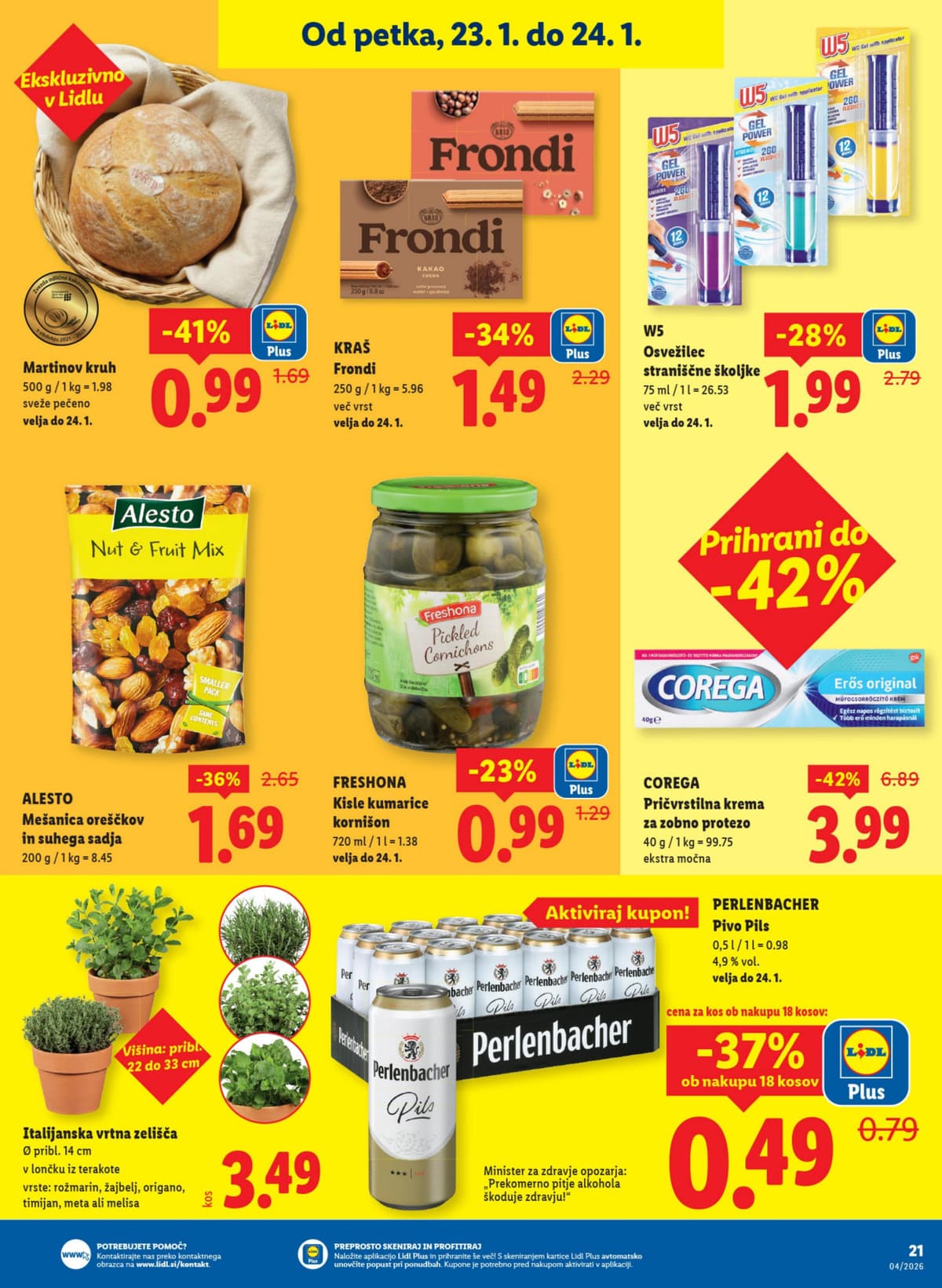 Stran 17. Lidl kataloga - Akcija živila od 04.03.2026.