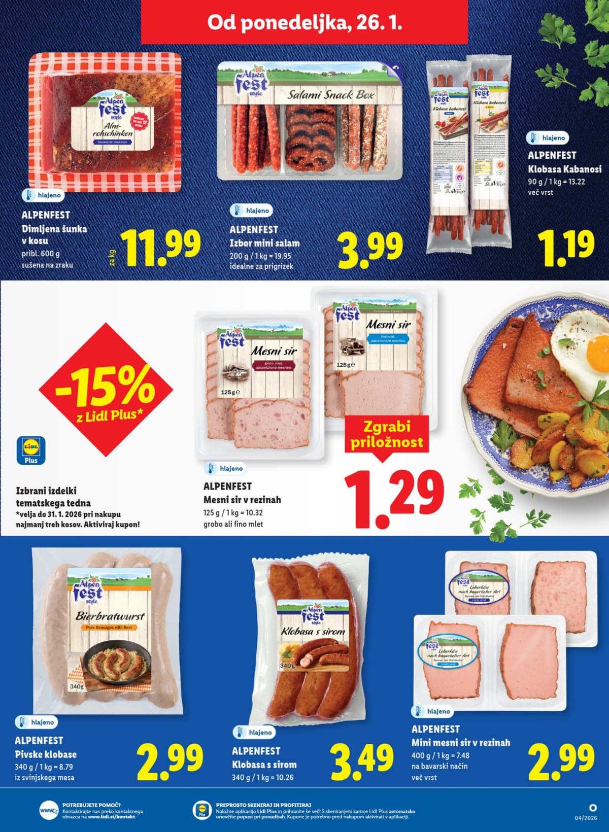 Stran 23. Lidl kataloga - Akcija živila od 04.03.2026.