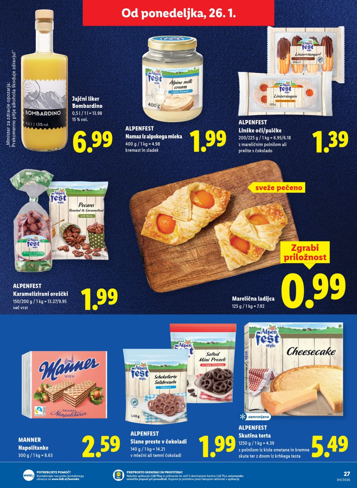 Stran 25. Lidl kataloga - Akcija živila od 04.03.2026.