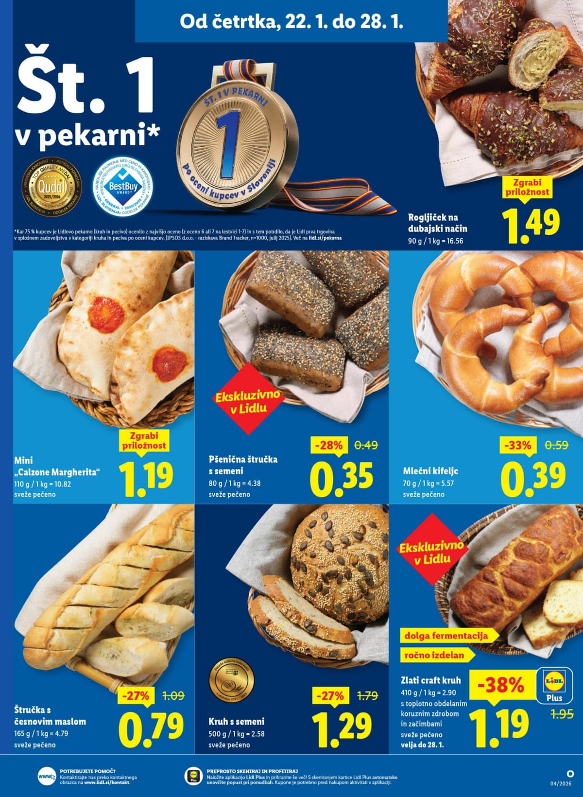 Stran 7. Lidl kataloga - Akcija živila od 04.03.2026.