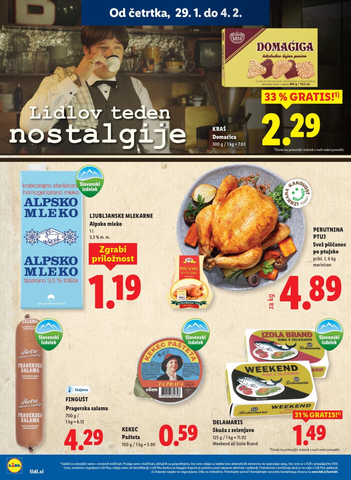 Stran 10. Lidl kataloga - Tedenska Ponudba Živila od 07.03.2026.