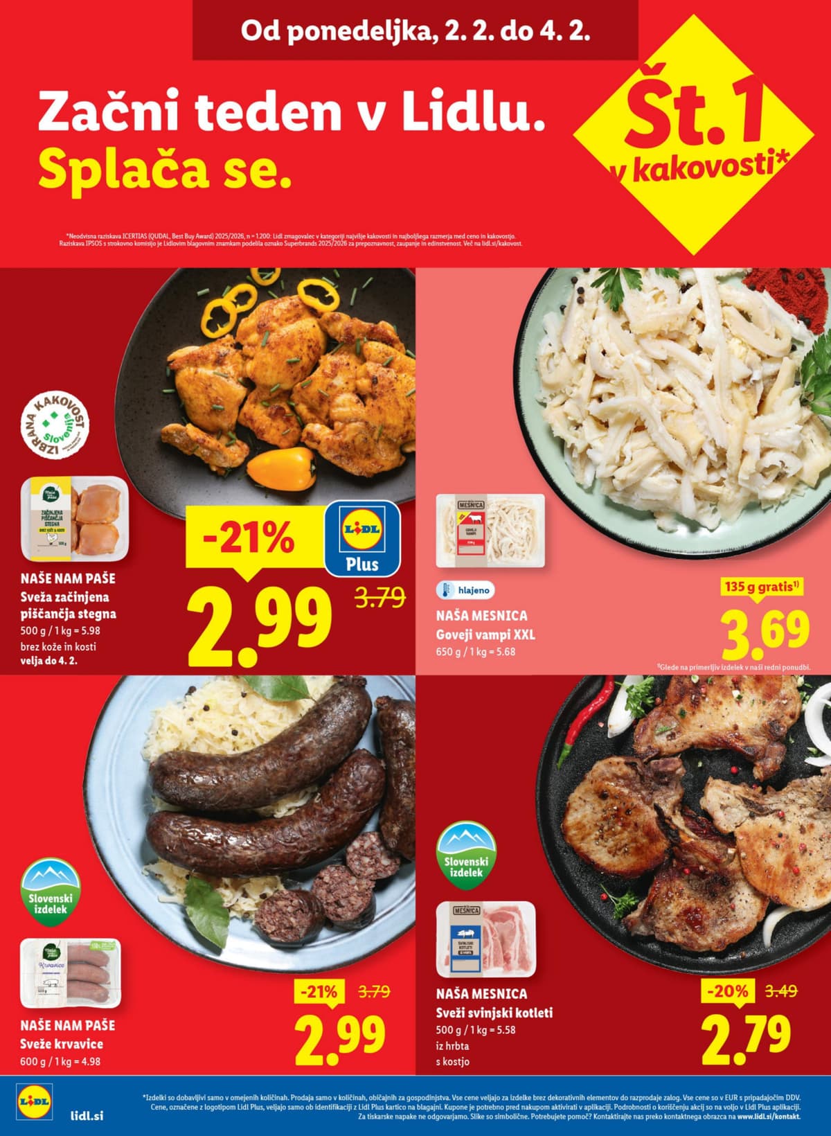 Stran 20. Lidl kataloga - Tedenska Ponudba Živila od 07.03.2026.