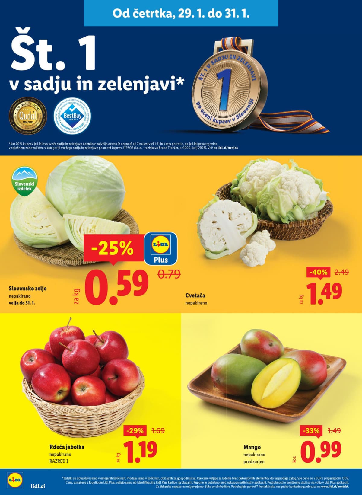Stran 4. Lidl kataloga - Tedenska Ponudba Živila od 07.03.2026.
