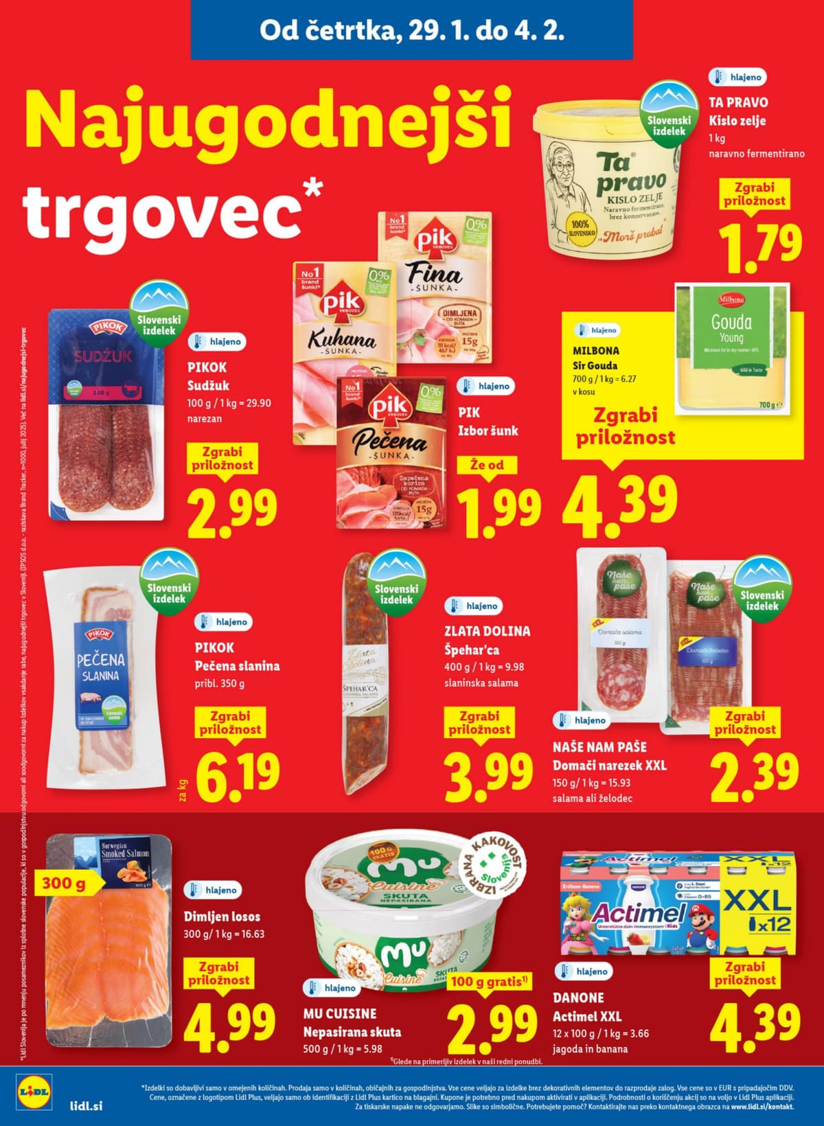 Stran 6. Lidl kataloga - Tedenska Ponudba Živila od 07.03.2026.
