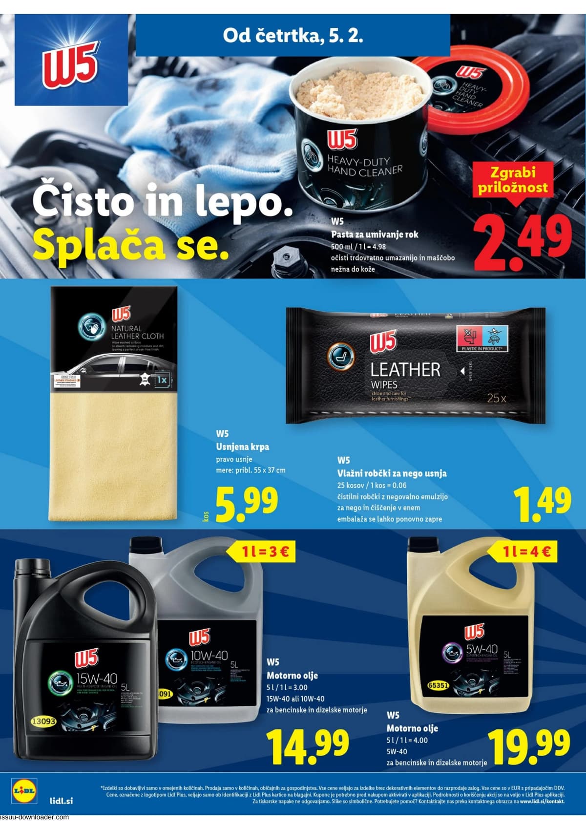 Stran 10. Lidl kataloga - Tedenska Ponudba Neživila od 05.03.2026.