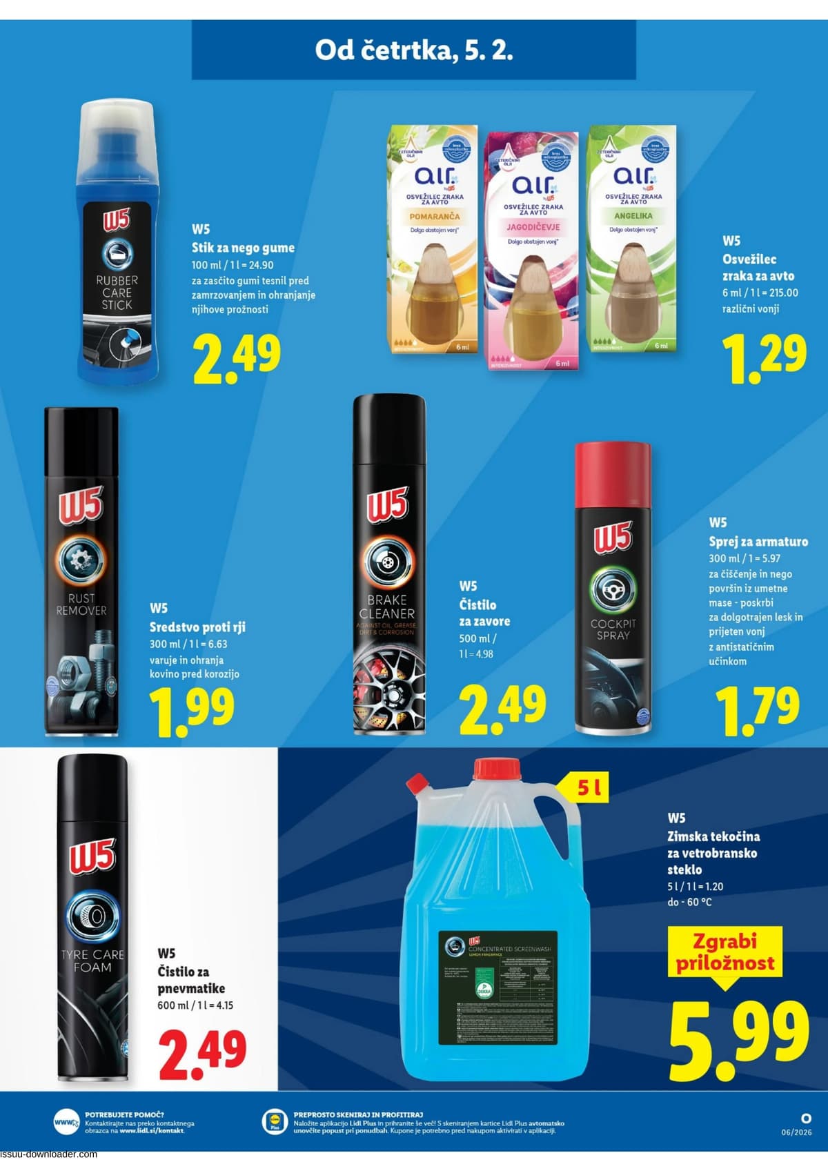 Stran 11. Lidl kataloga - Tedenska Ponudba Neživila od 05.03.2026.