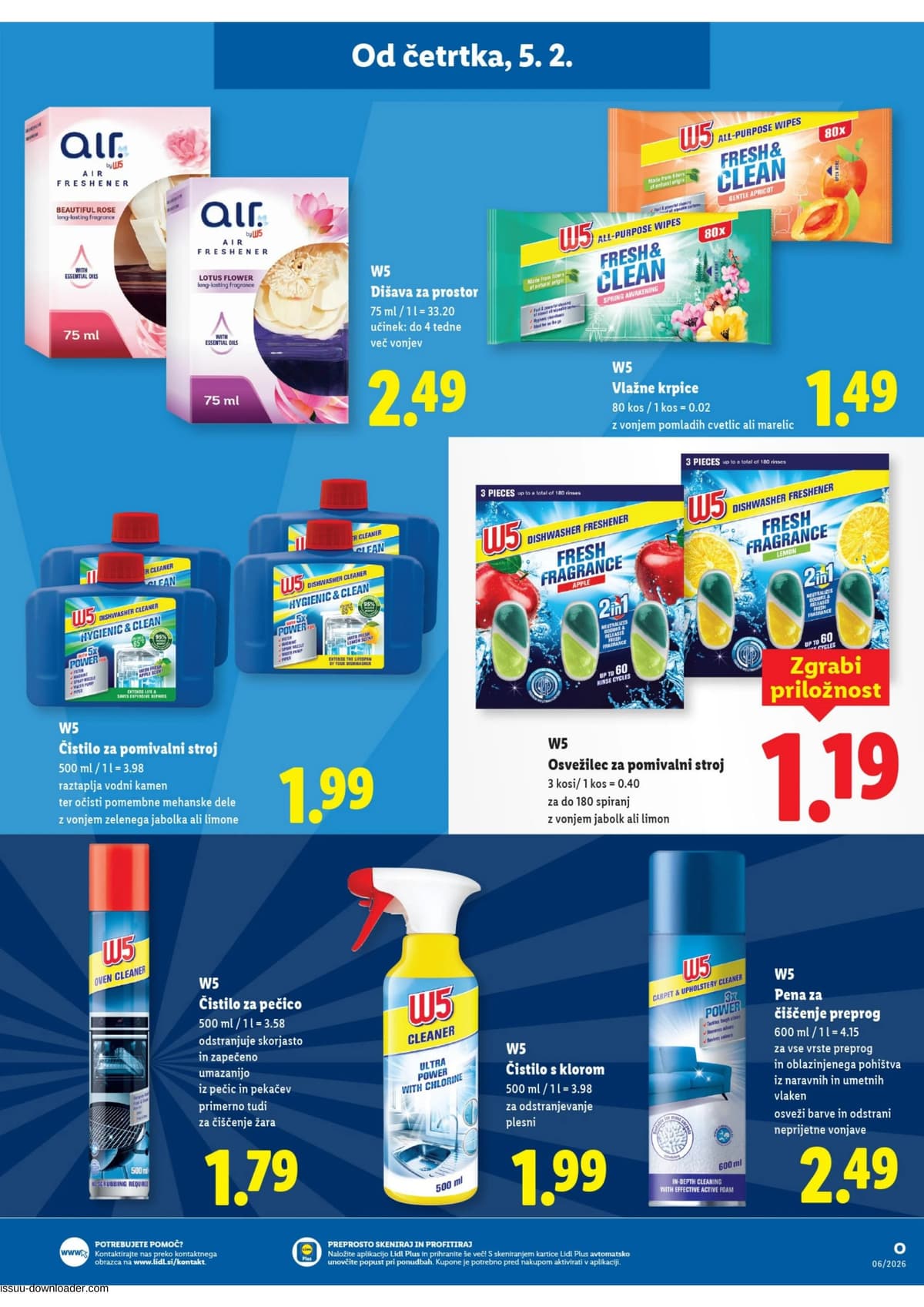 Stran 13. Lidl kataloga - Tedenska Ponudba Neživila od 05.03.2026.