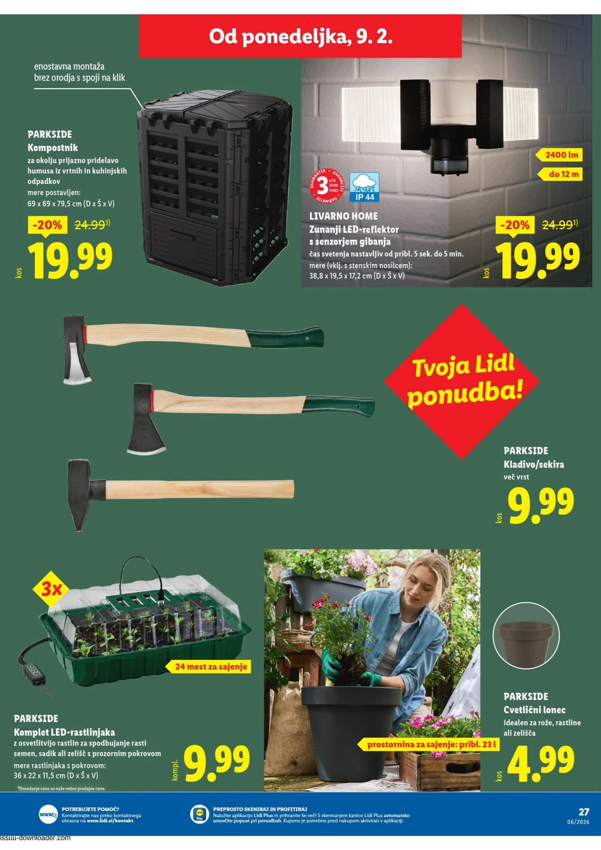 Stran 16. Lidl kataloga - Tedenska Ponudba Neživila od 05.03.2026.