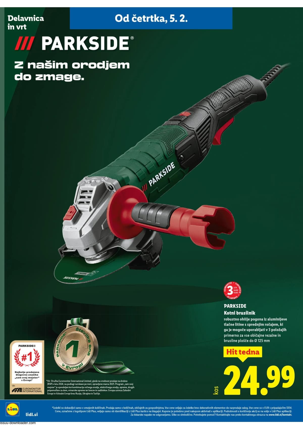 Stran 4. Lidl kataloga - Tedenska Ponudba Neživila od 05.03.2026.