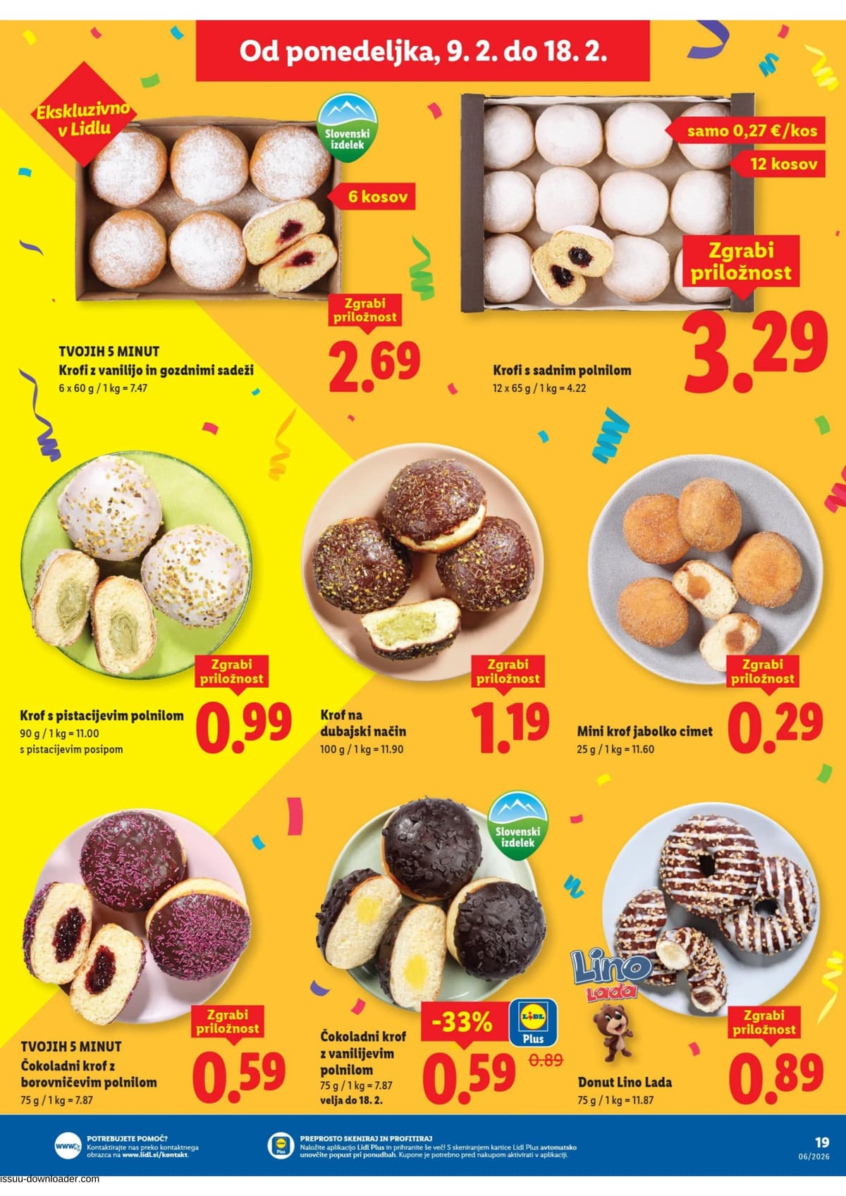 Stran 19. Lidl kataloga - Tedenska Ponudba Živila od 05.03.2026.