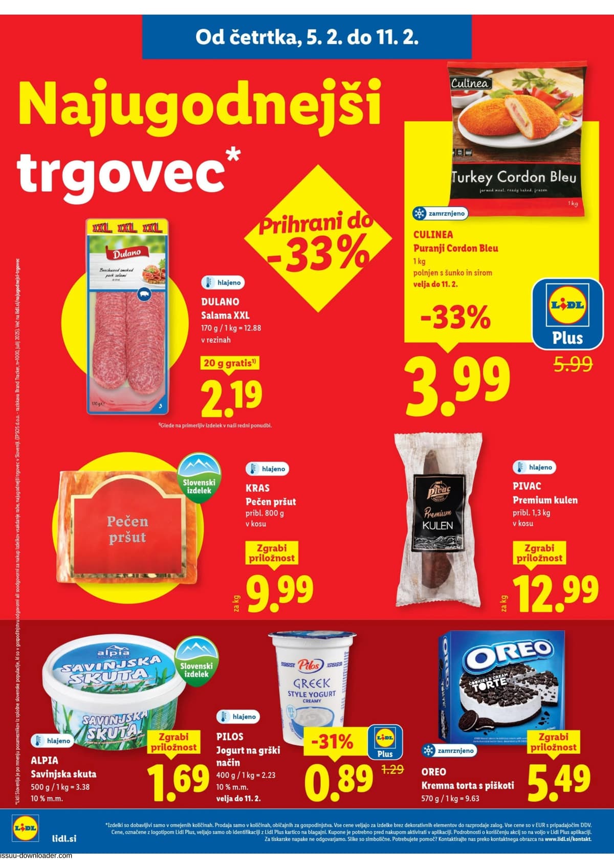 Stran 8. Lidl kataloga - Tedenska Ponudba Živila od 05.03.2026.