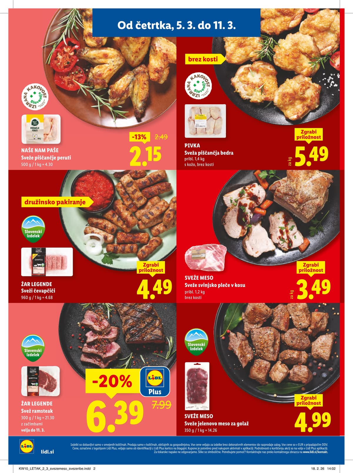 Stran 2. Lidl kataloga - Akcijska Ponudba