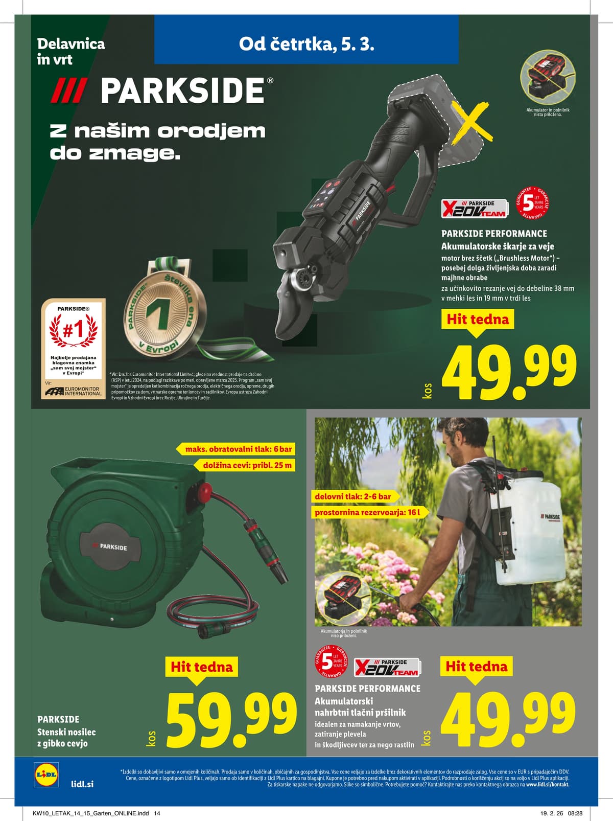 Stran 38. Lidl kataloga - Akcijska Ponudba od 02.03.2026.